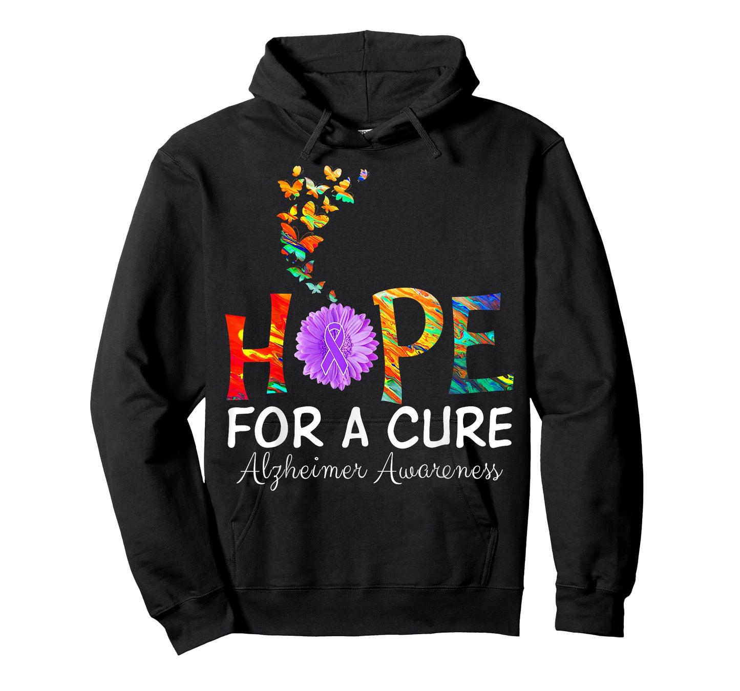 Alzheimer's Awareness Shirt Hope for a Cure Classic Gift T-Shirt