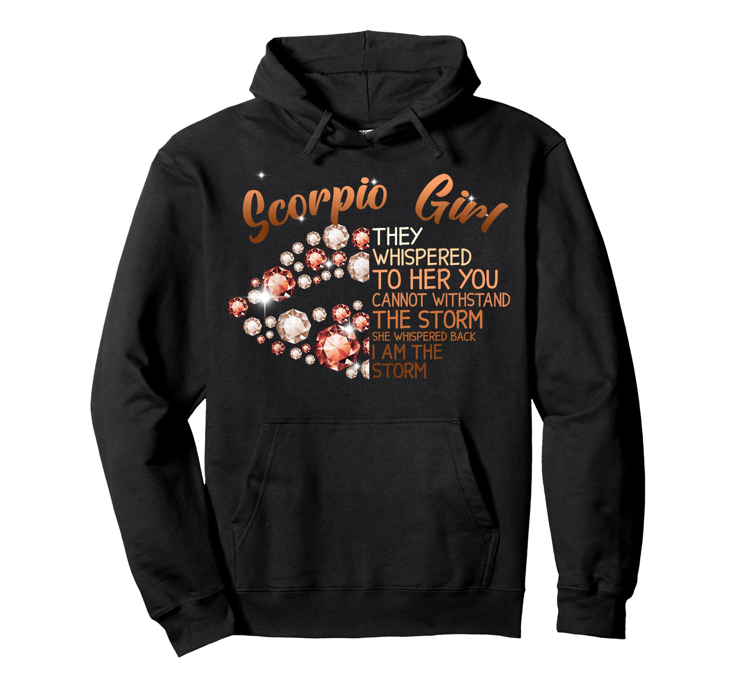 Scorpio Girl Black Lips Melanin Queen Birthday Women T-Shirt