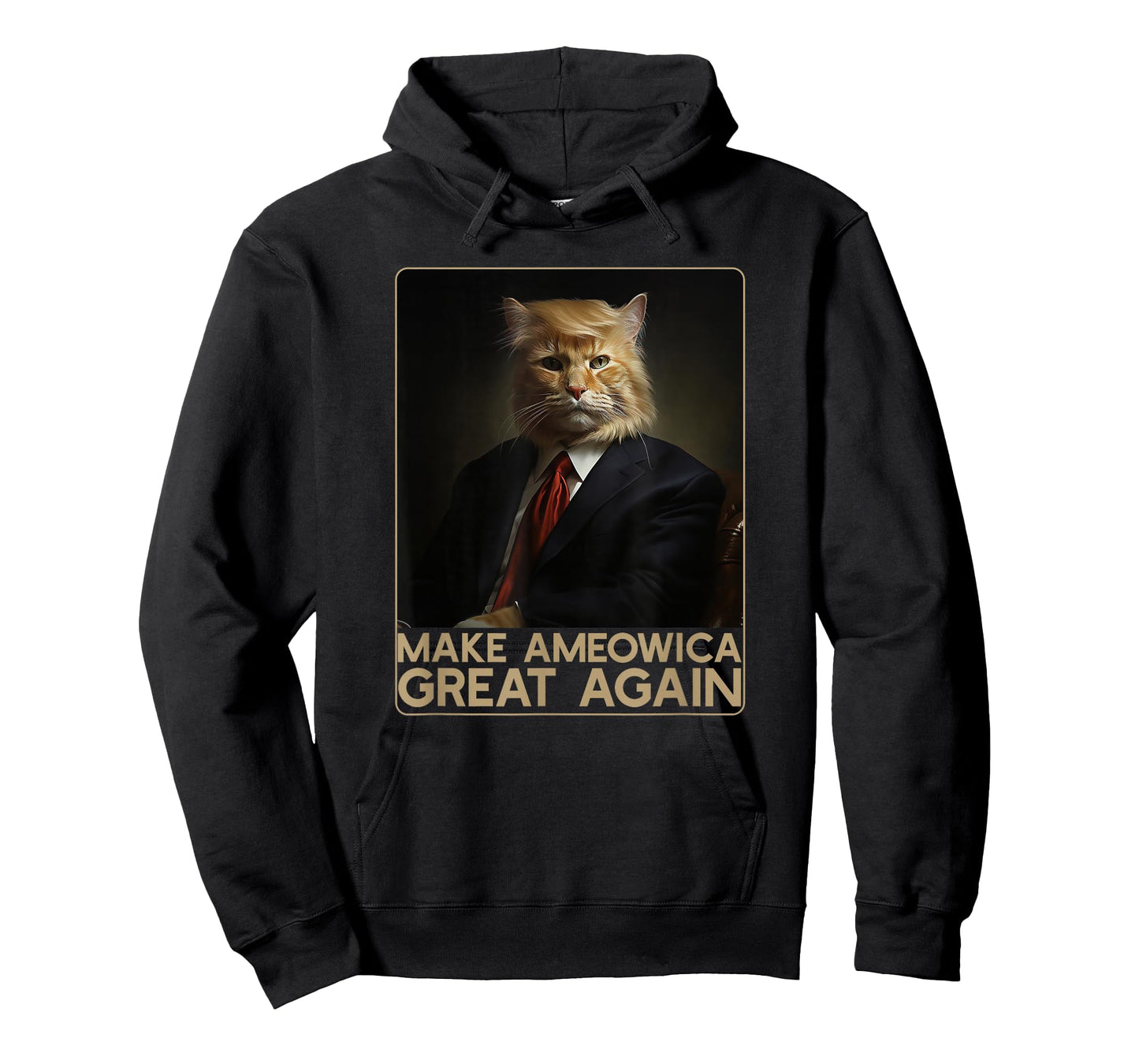 Make Ameowica Great Again | Funny Donald Trump Cat Meme T-Shirt