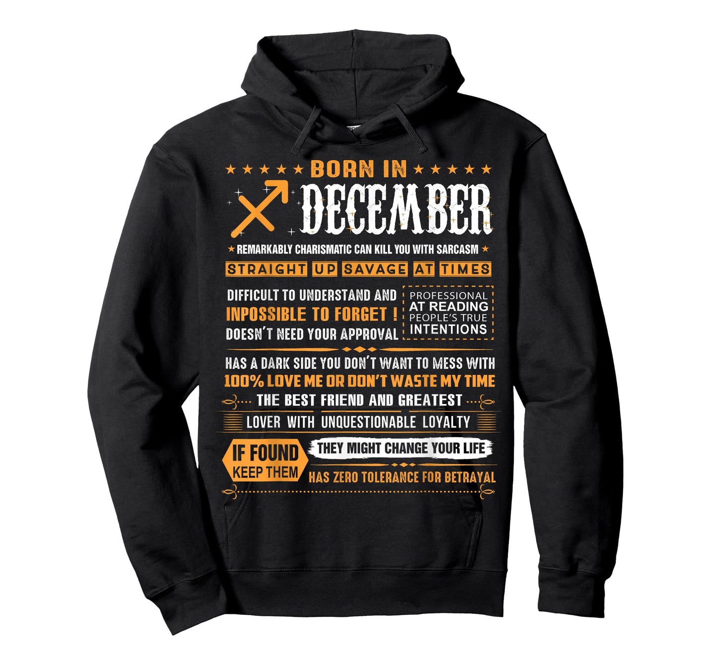 December Birthday Gifts - Born In December Sagittarius T-Shirt