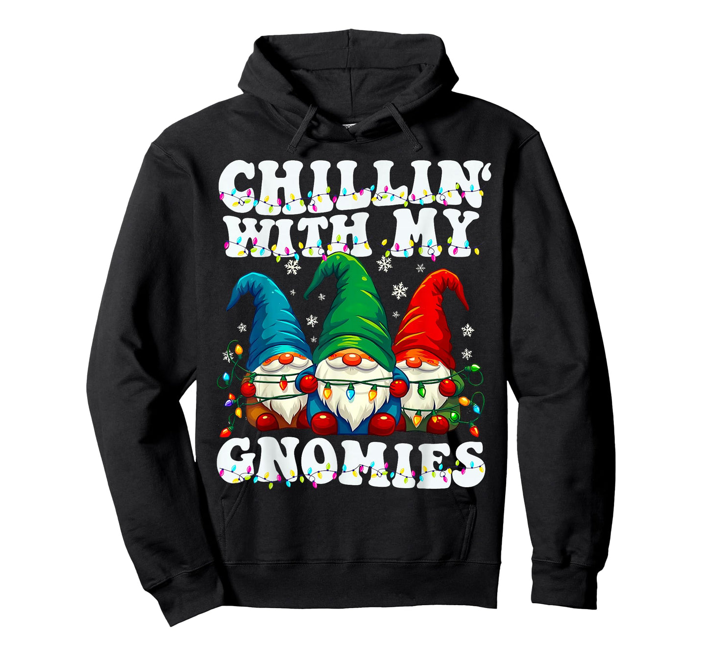 Chillin with My Gnomies Funny Garden Gnome Family Matching T-Shirt