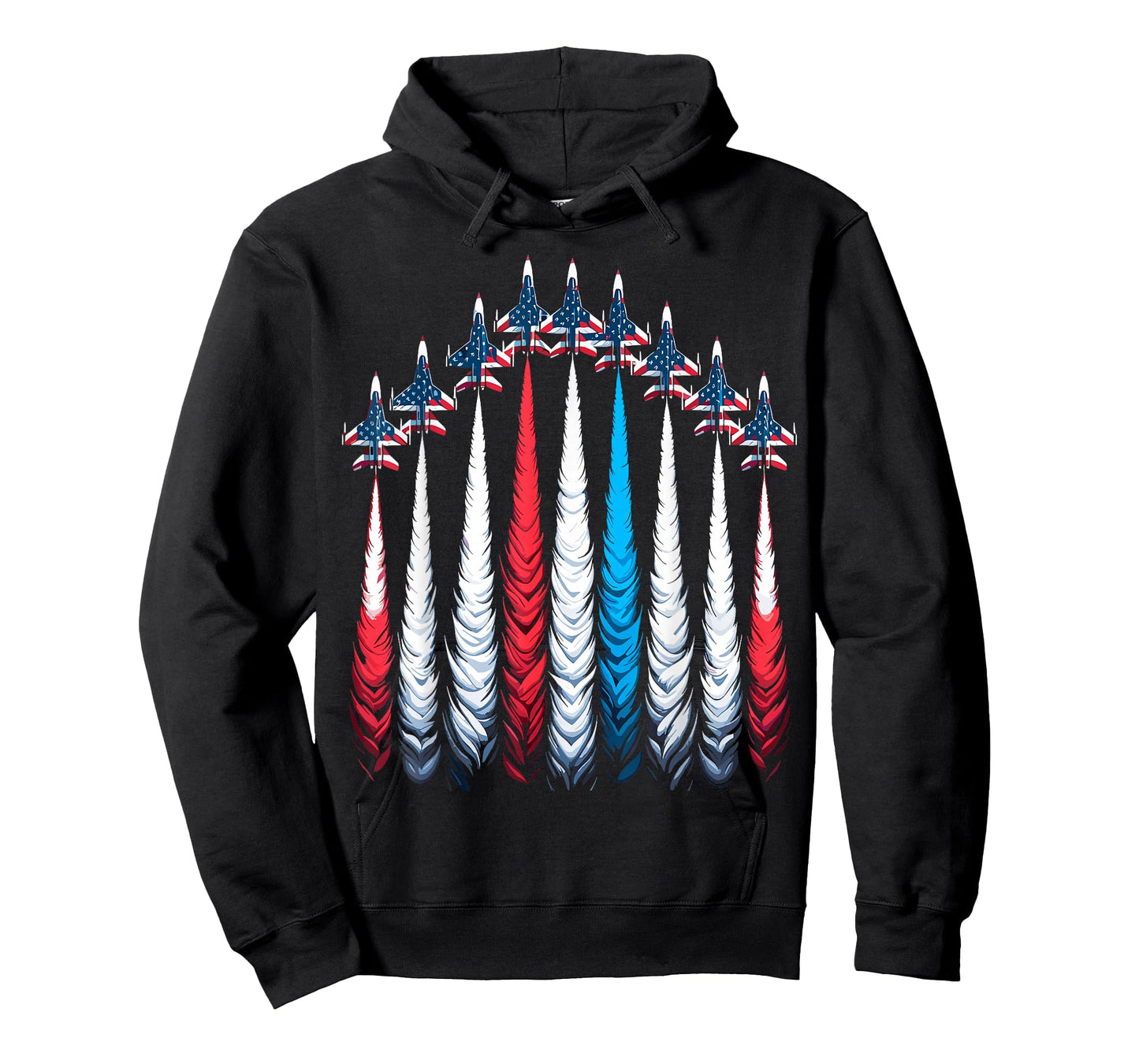 Patriotic USA Flag Jets Boys 4th of July T-Shirt