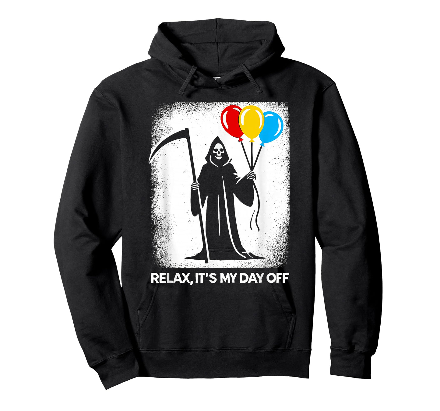 Grim Reaper Day Off Funny Halloween Funny Grim Reaper T-Shirt