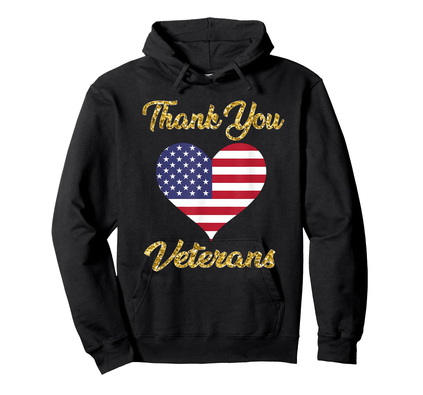 Veterans Day with American Flag for Men Dad Women Kids T-Shirt