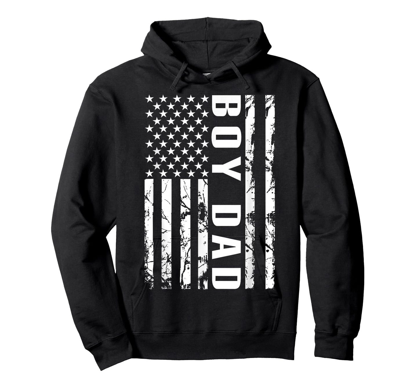 Boy Dad US Flag Proud Dad of A Boy Dad Shirt Fathers Day T-Shirt