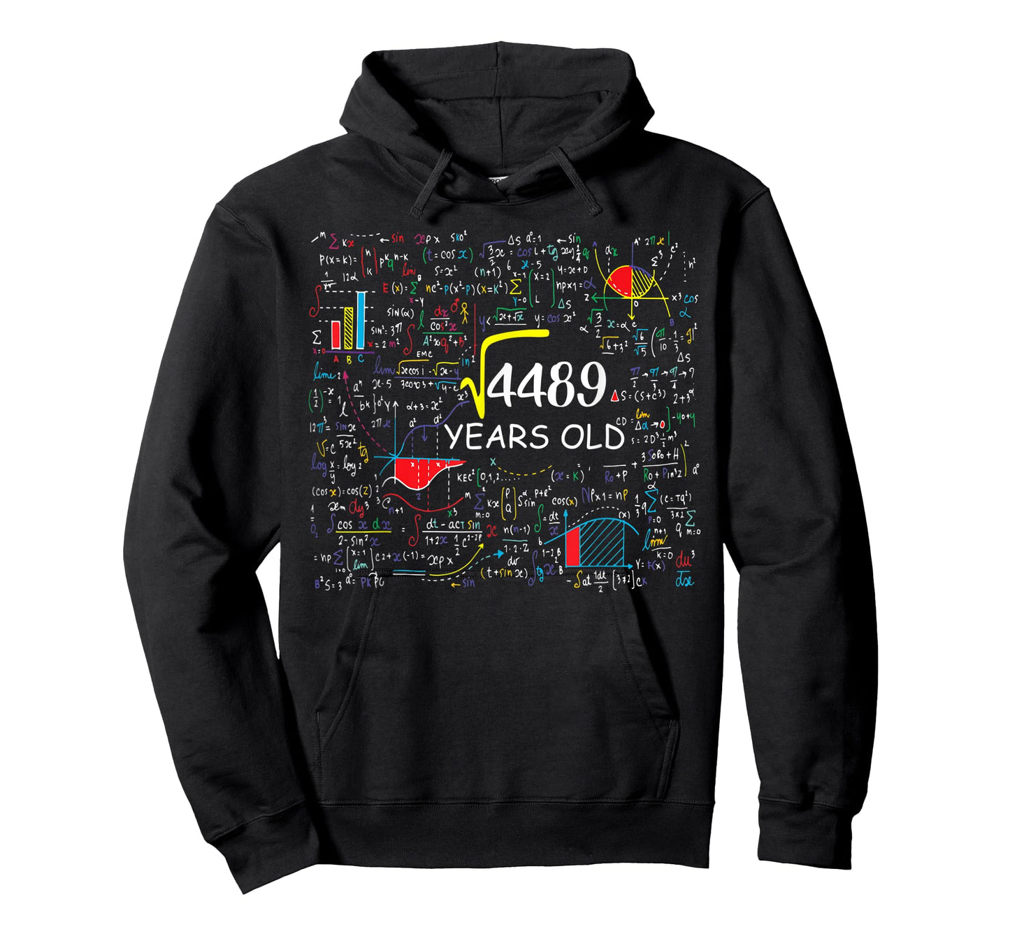 67th Birthday - Square Root of 4489 - 67 Years Old T-Shirt