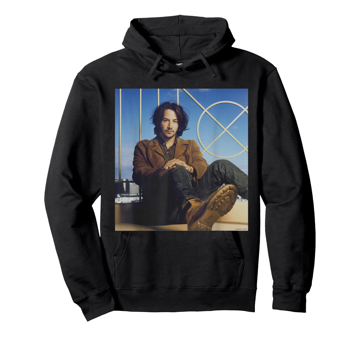 Reeves Keanu Point Break Actor In LA By Michael Grecco T-Shirt