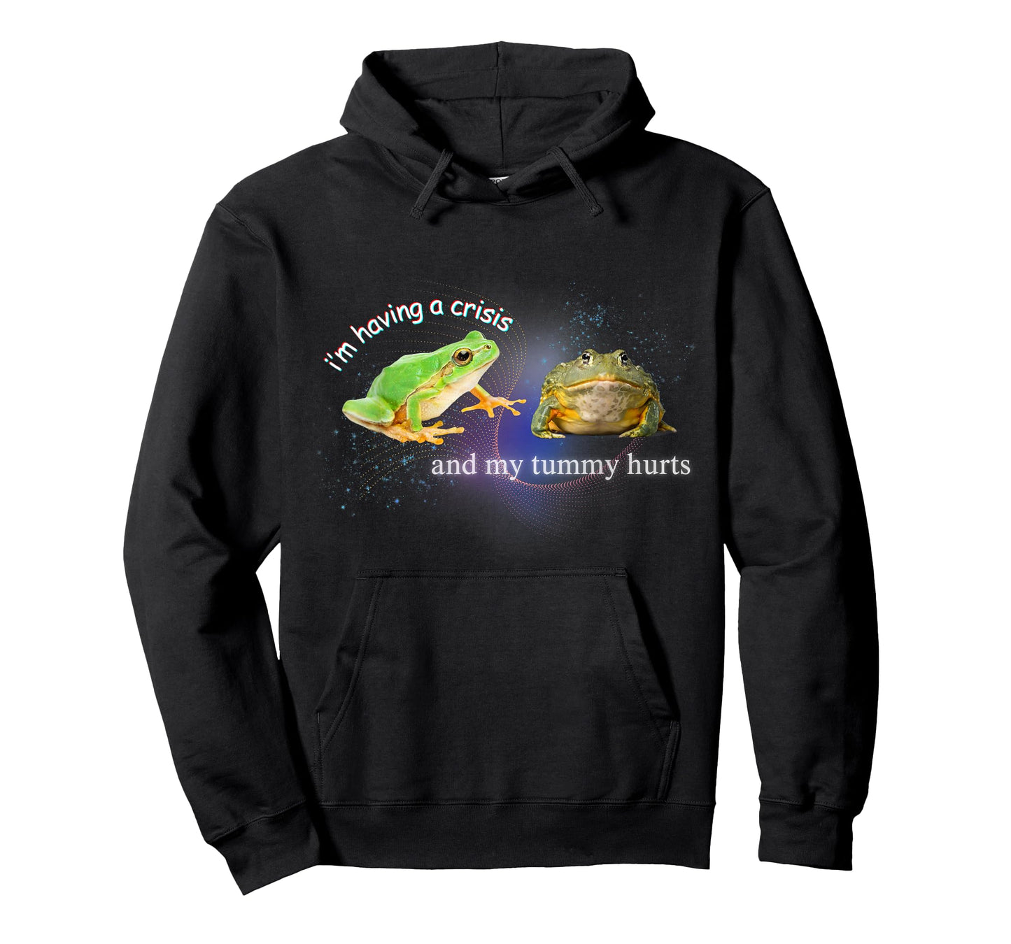 Funny Frog Toad Cursed Meme Absurdist Space Dank Aesthetic T-Shirt