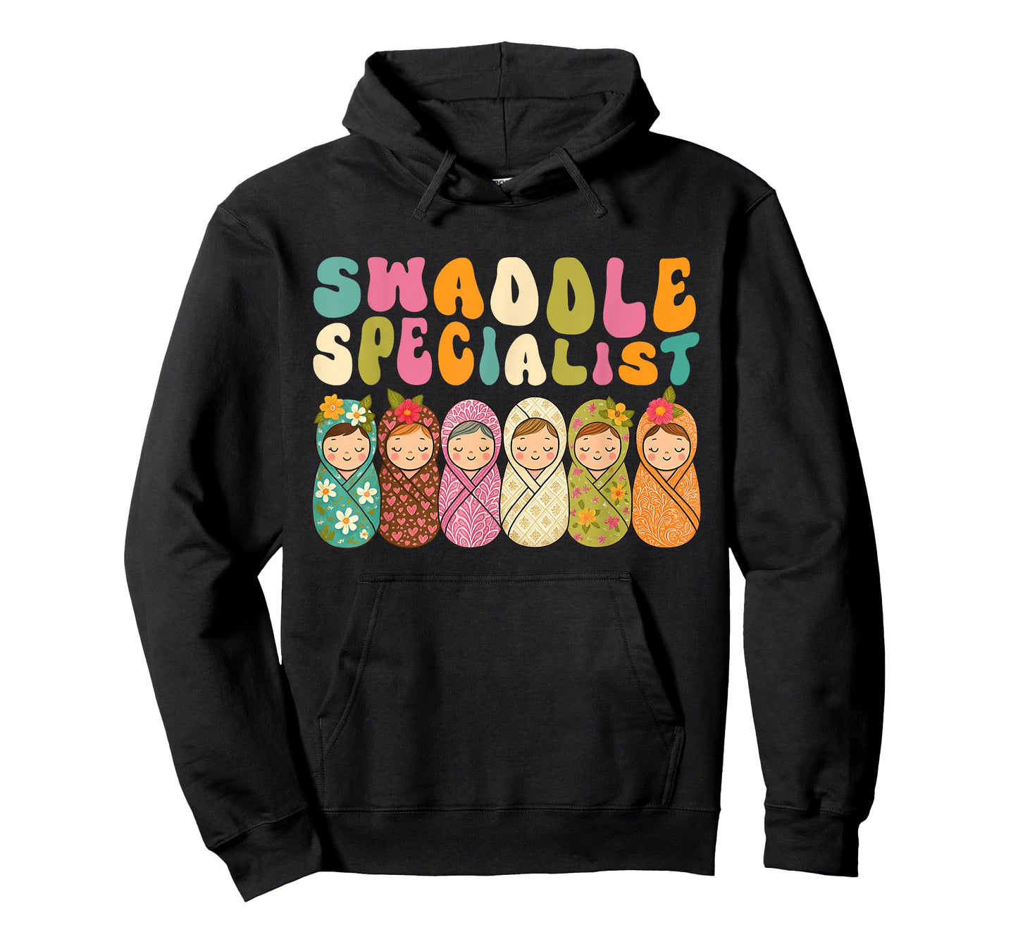 Cute Swaddle Specialist for NICU Mother Baby Nurse T-Shirt