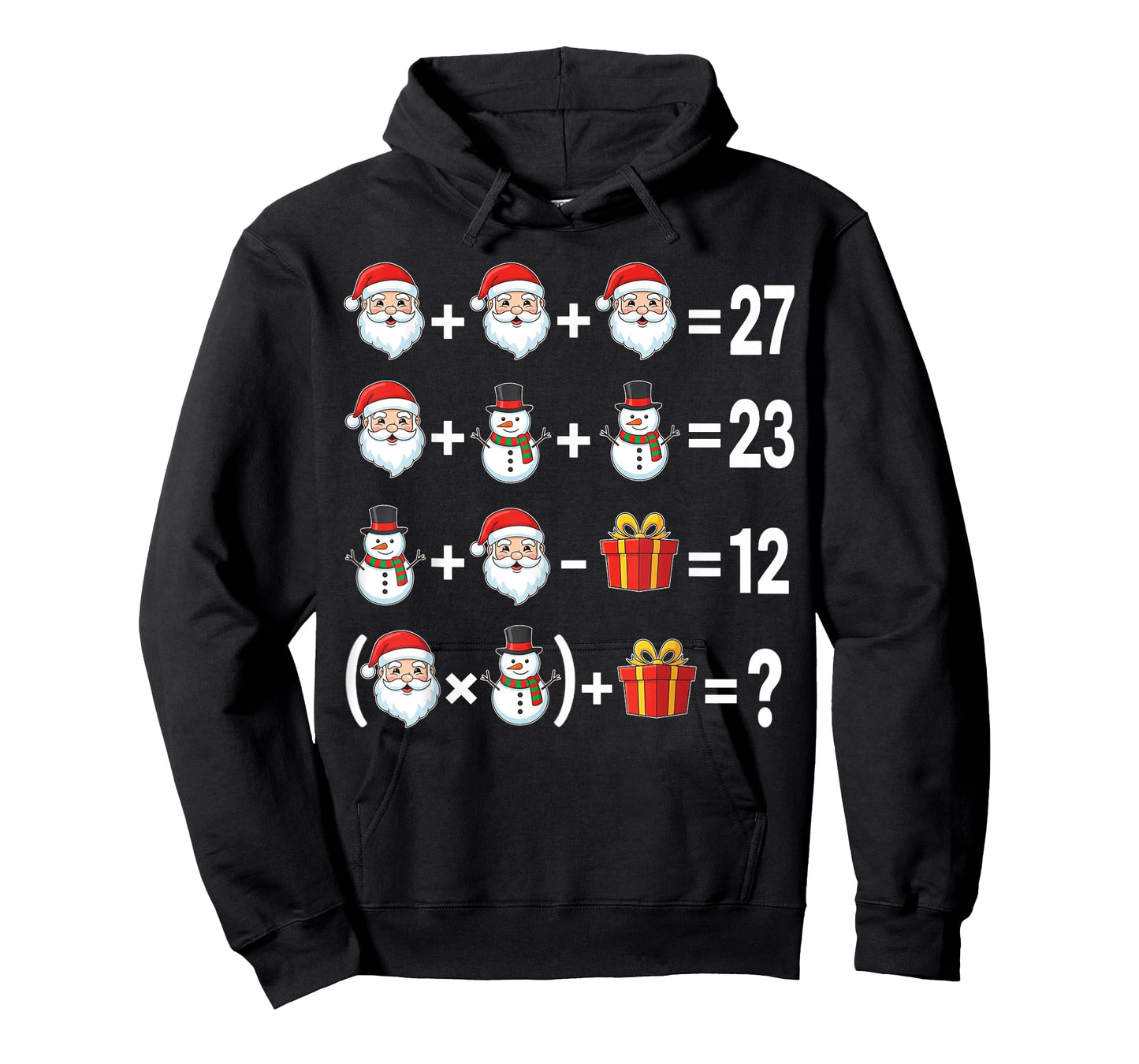 67 Math Teacher Christmas Meme Six Seven Quiz Equation Xmas T-Shirt