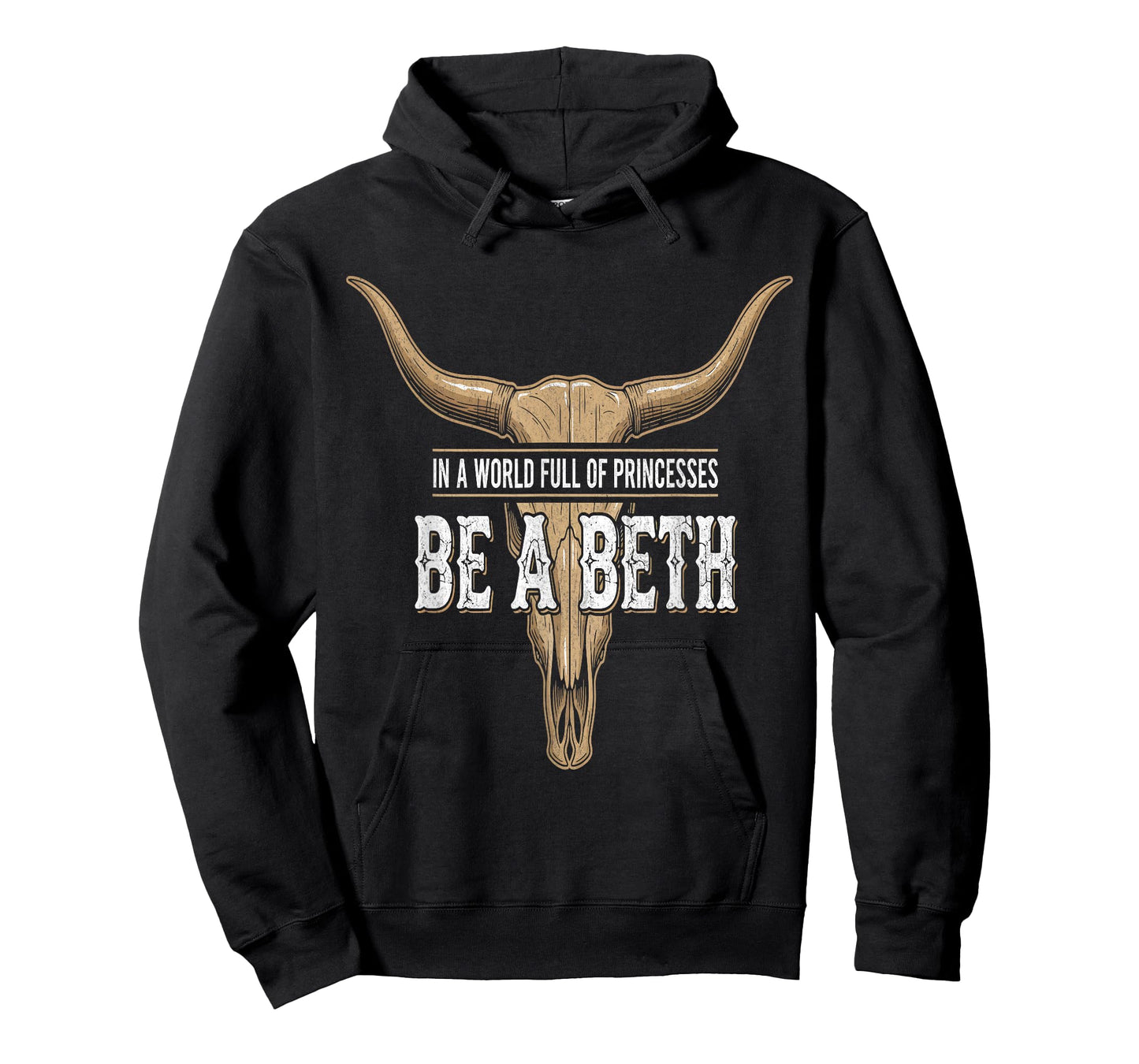 in A World Full of Princess Be A Beth Funny Cowgirl Graphic T-Shirt
