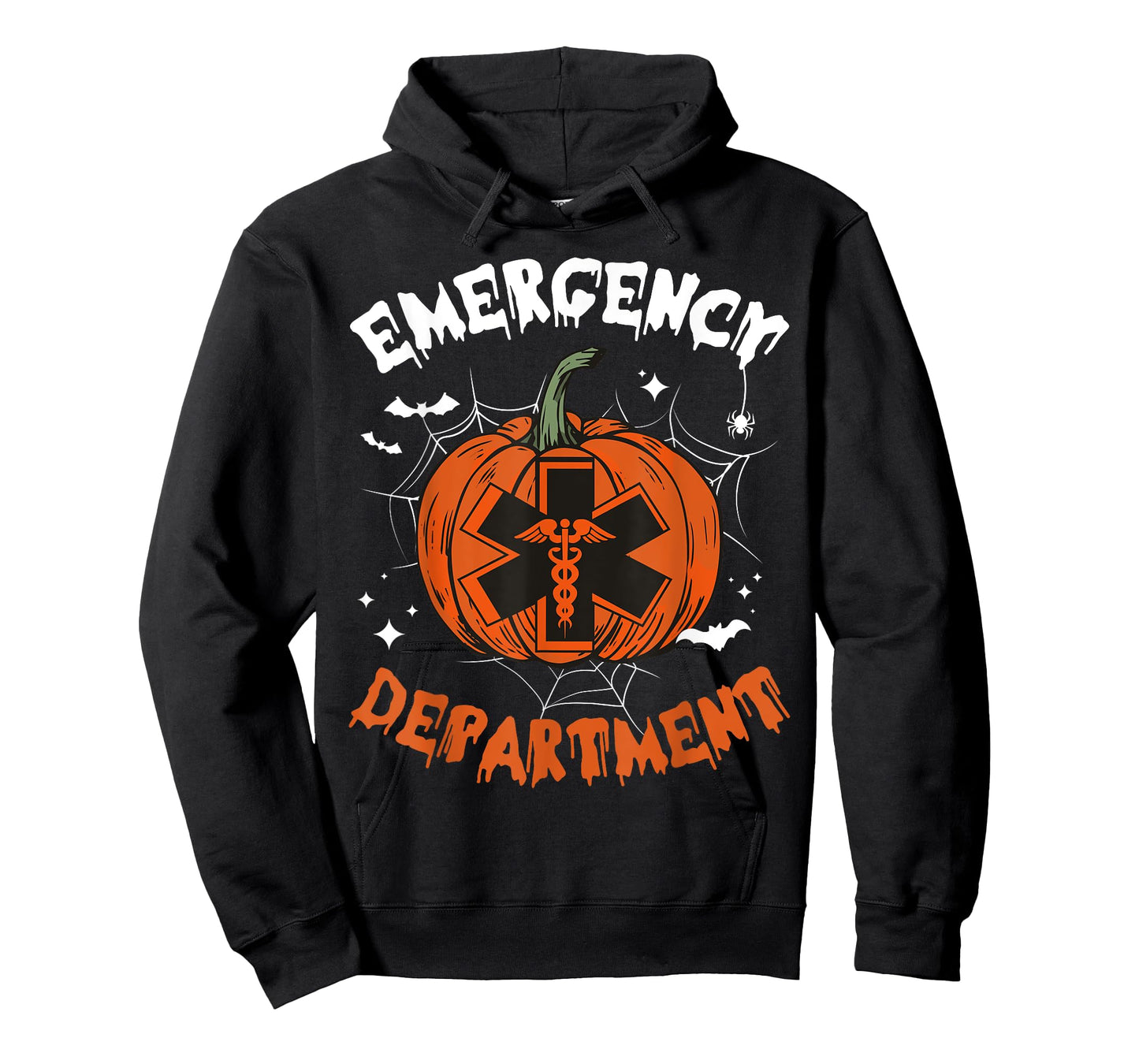 Cute Emergency Department Spooky Season Pumpkin Halloween T-Shirt
