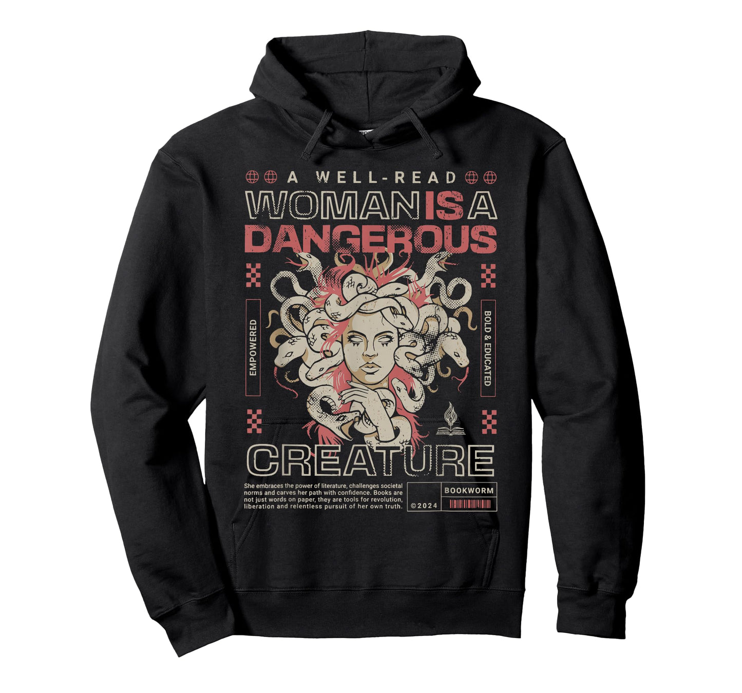 A Well Read Woman is A Dangerous Creature T-Shirt