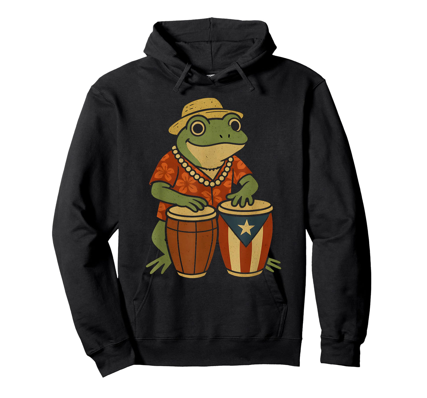 Puerto Rico Coqui Frog Boricua Puerto Rican Flag Taino T-Shirt
