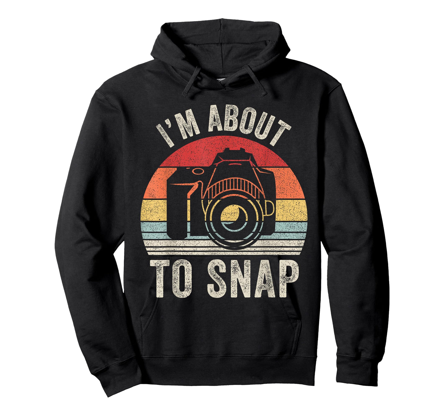 Vintage Retro I'm About To Snap Camera Photographer Gift T-Shirt