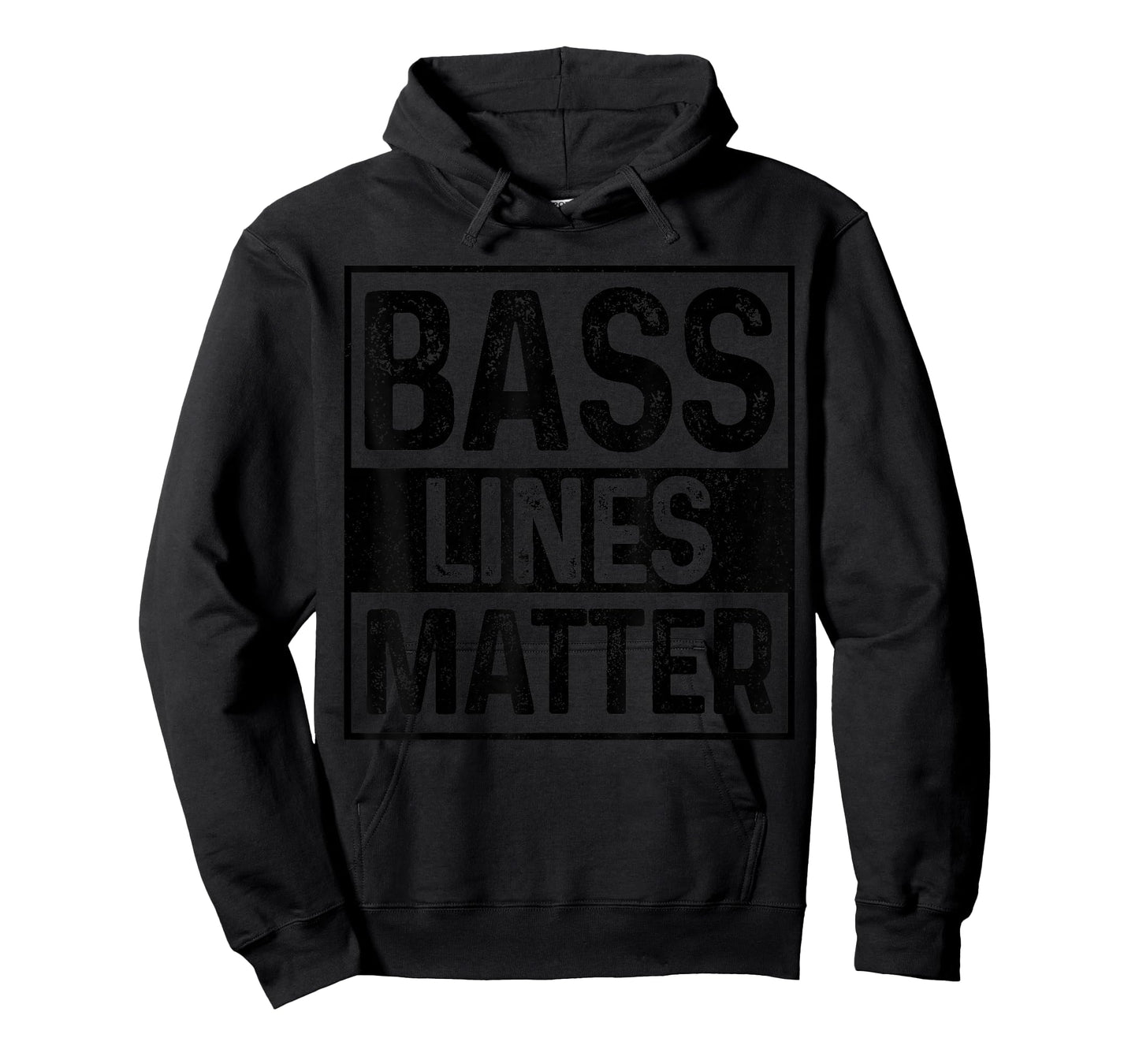 Bass Lines Matter Bass Player Music Producer EDM DnB DJ T-Shirt
