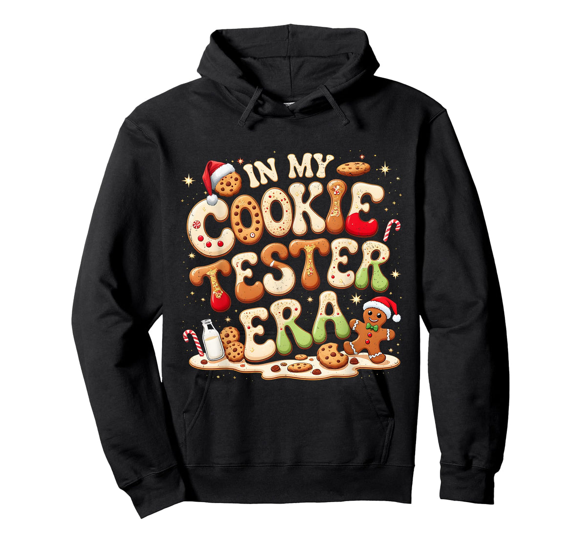 in My Cookie Tester Era Cute Christmas Baking T-Shirt