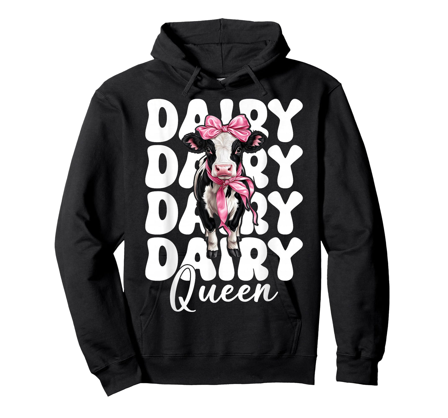 Dairy Queen Dairy Farmer Cow Dairy Farming Girl Mom Coquette T-Shirt