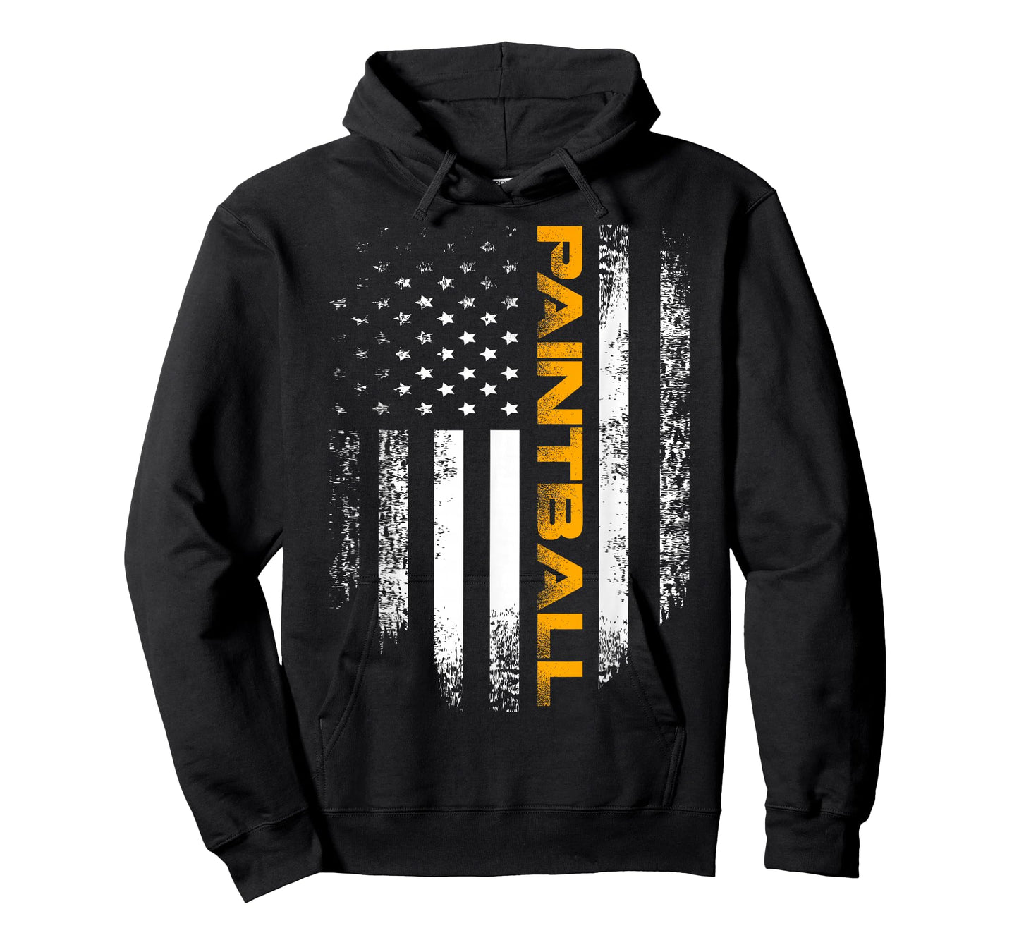 Vintage Paintball with American Flag for Sports Gift T-Shirt