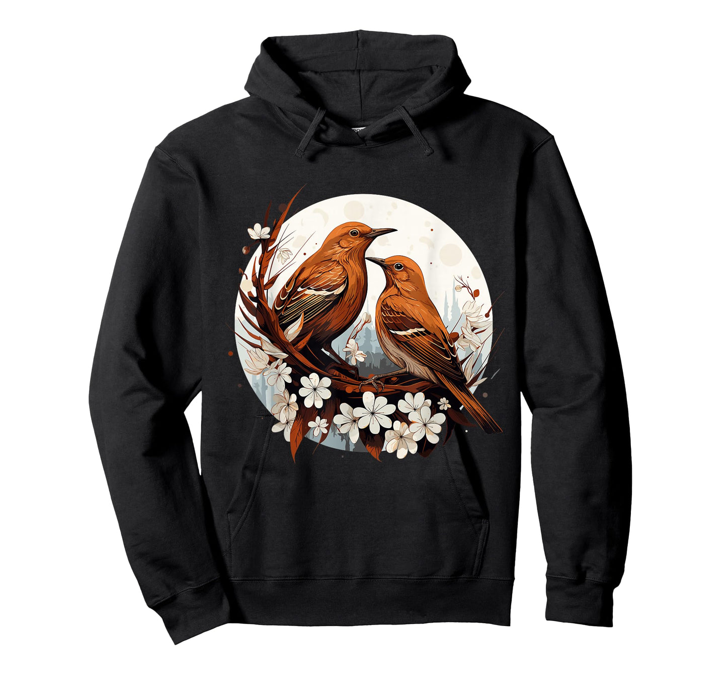Brown Thrasher Geometric Patten Art,Cute Brown Thrasher Love T-Shirt