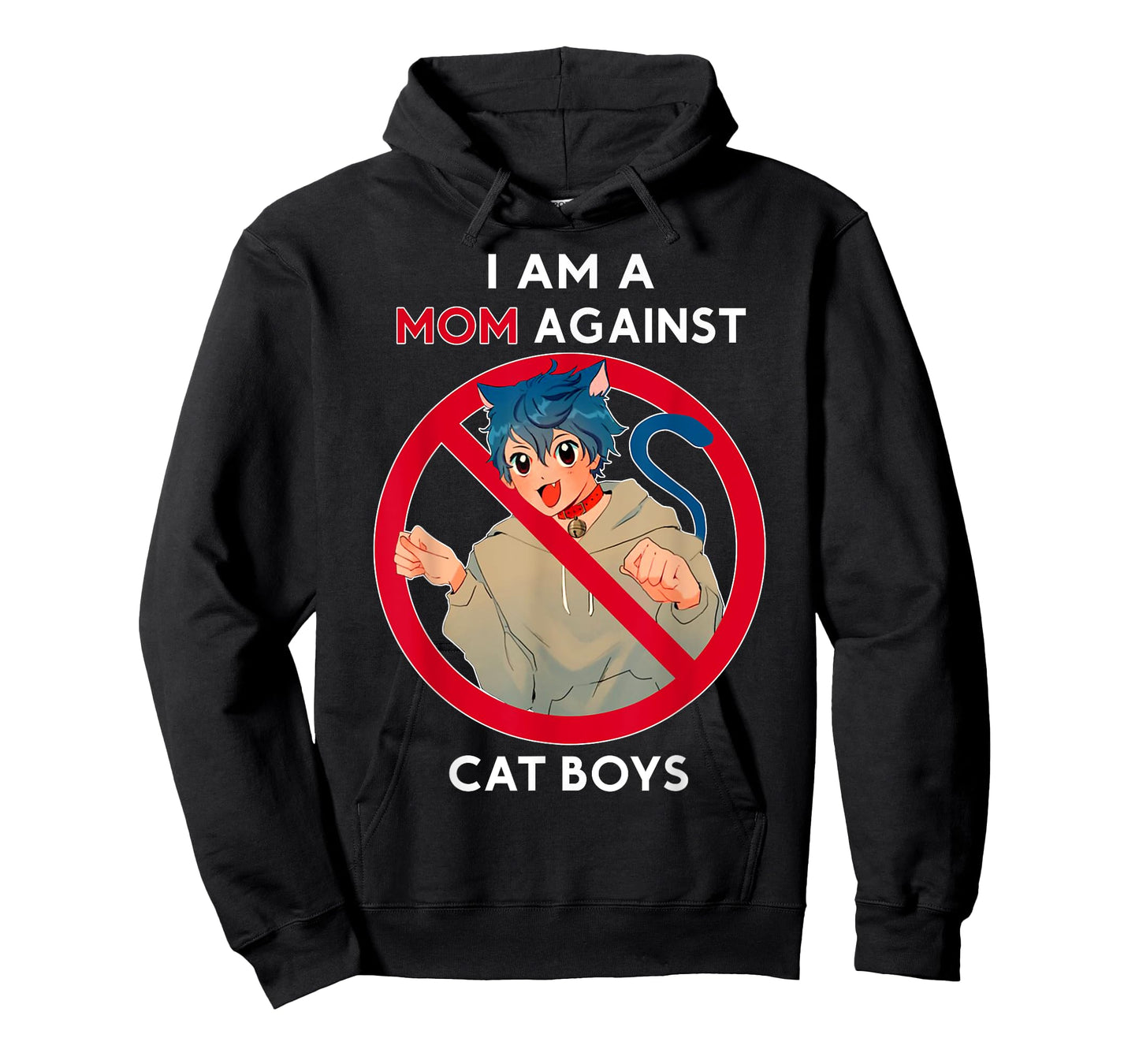 I Am A Mom Against Cat Boys T-Shirt