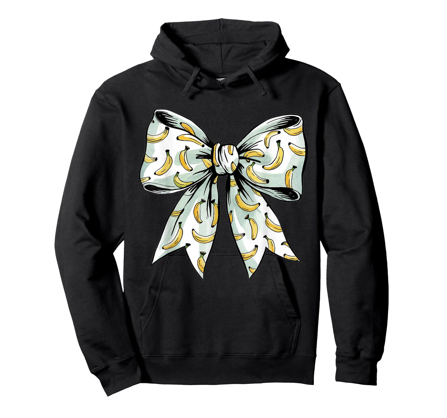 Banana Squad Coquette Bow Banana Lover Team Banana Crew T-Shirt