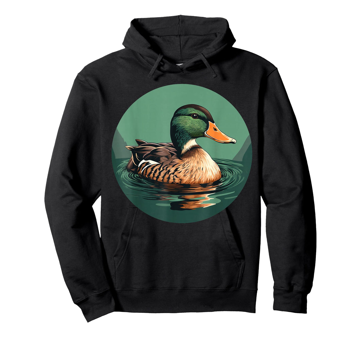 Cool looking Mallard Duck for Bird and Animals watching Fans T-Shirt