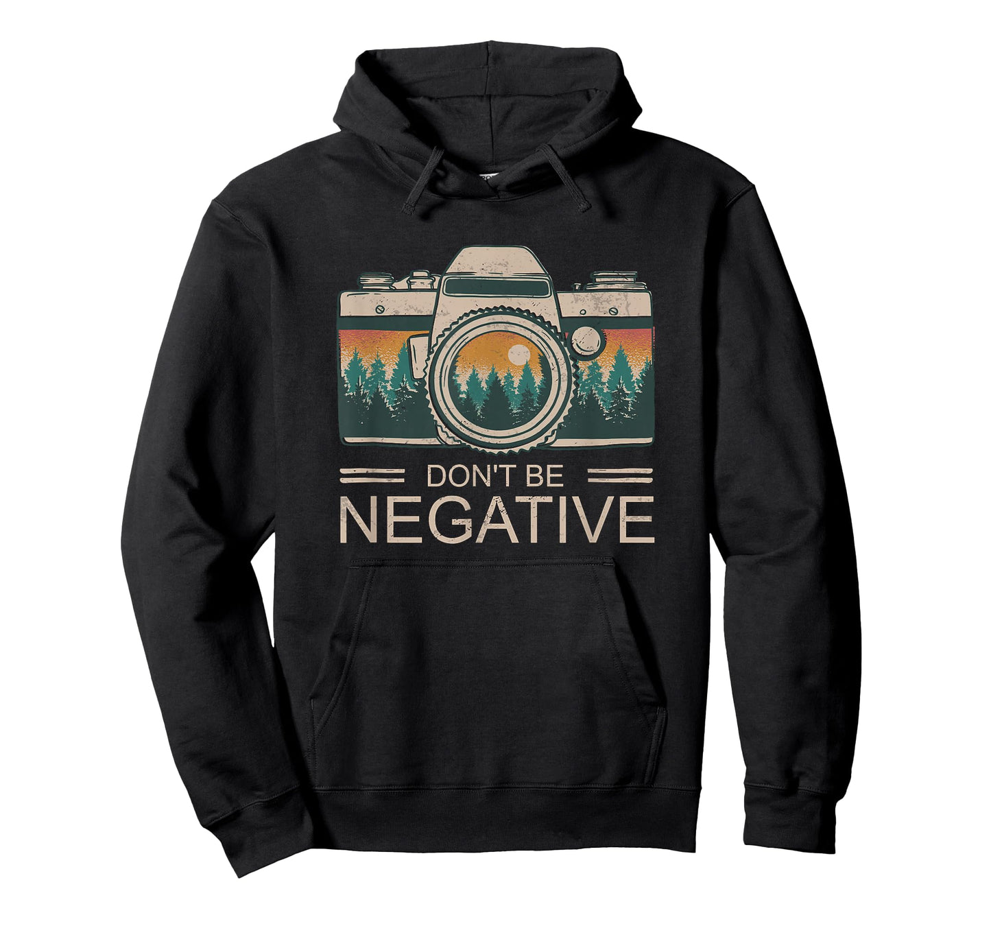 Vintage Photographer Photography Don't Be Negative T-Shirt