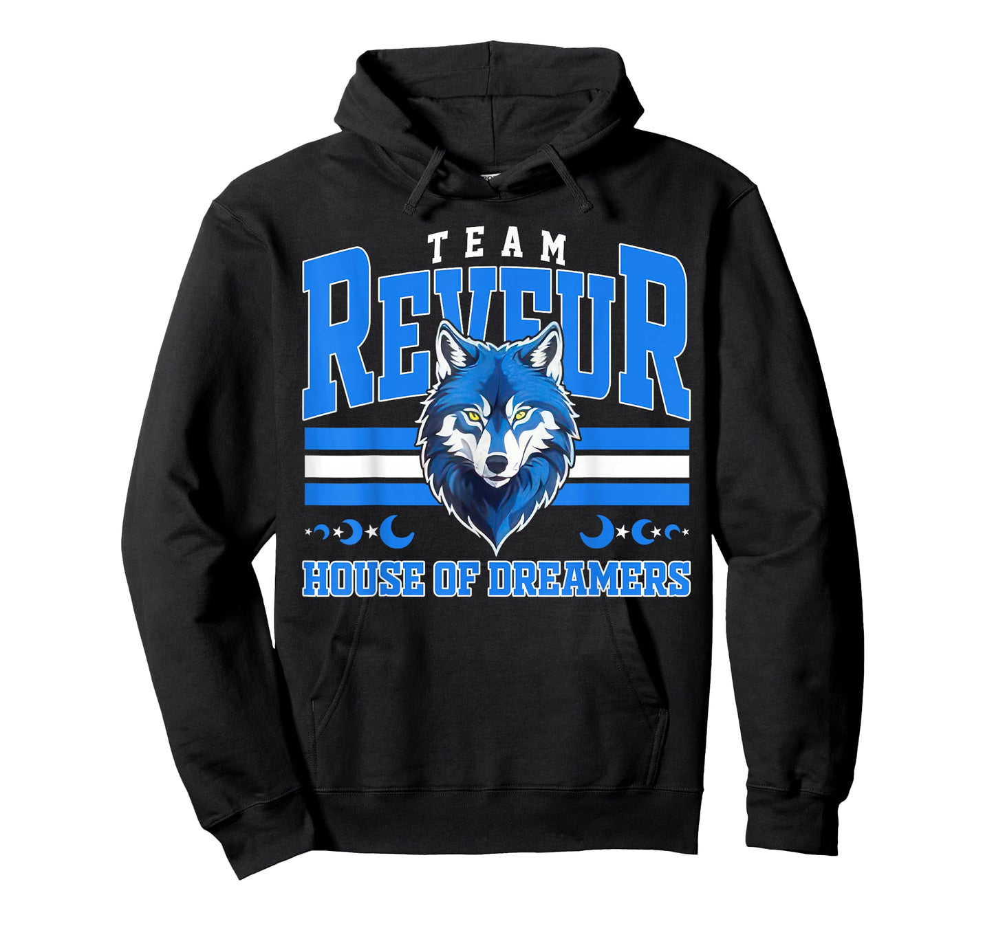 Reveur Team House of Dreamers RCA Givers School Wolf Mascot T-Shirt