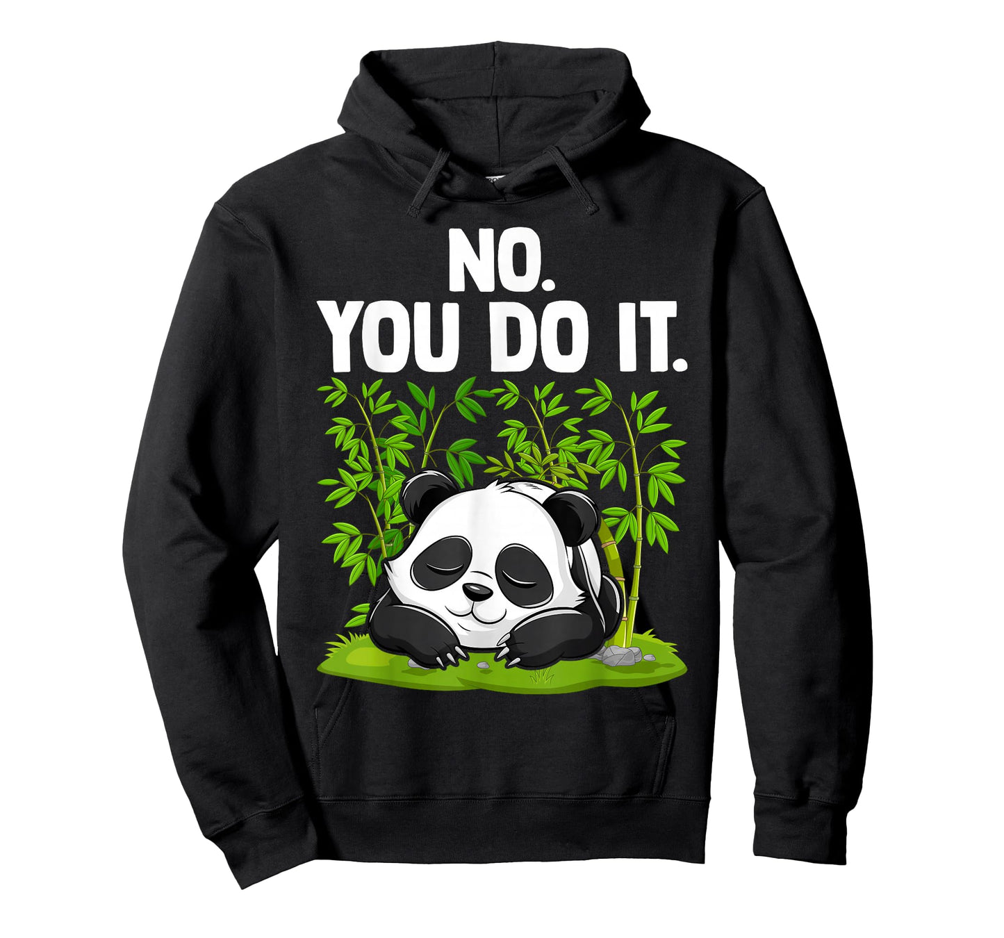 Retro Funny Lazy Panda No You Do It Vintage Cute Sleeping T-Shirt