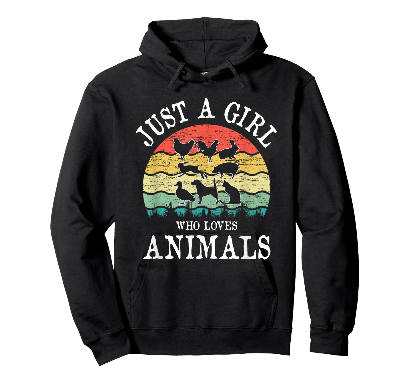 Just A Girl Who Loves Animals T-Shirt