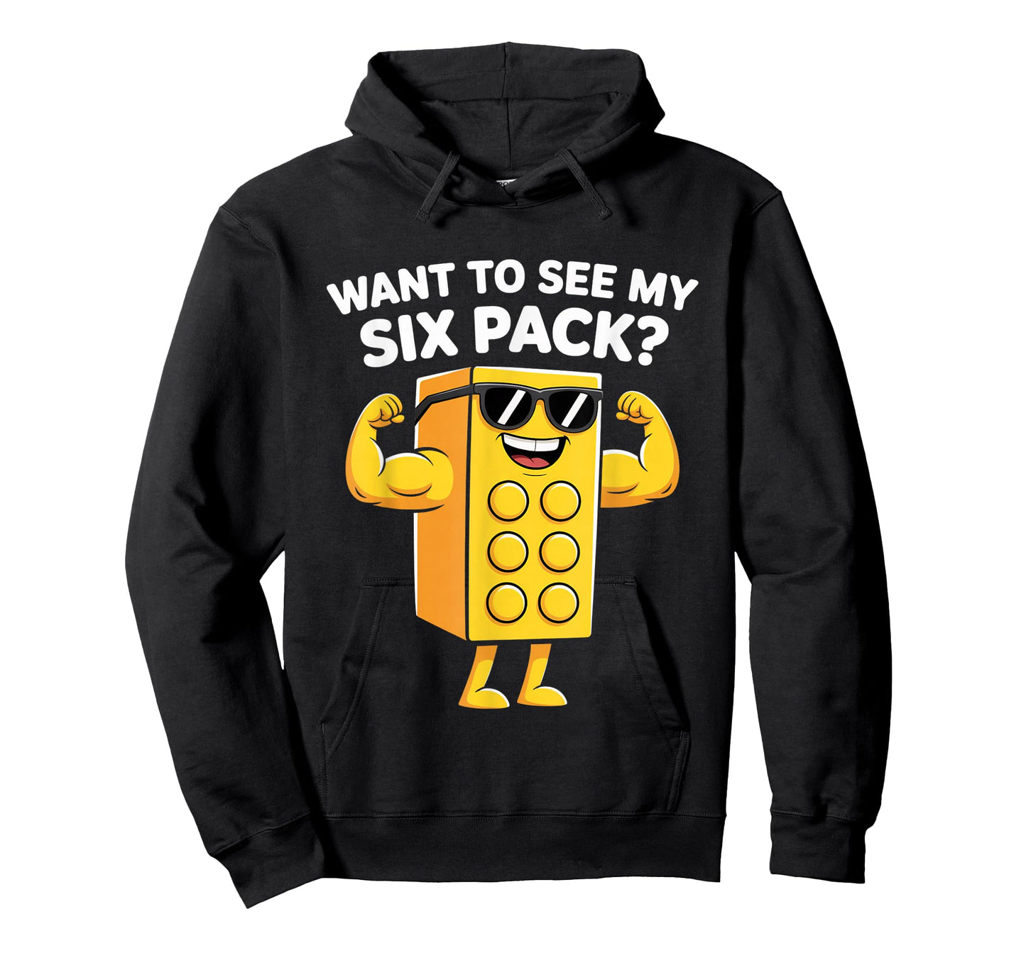 Want to See My Six Pack Funny Bricks Lover Master Builder T-Shirt