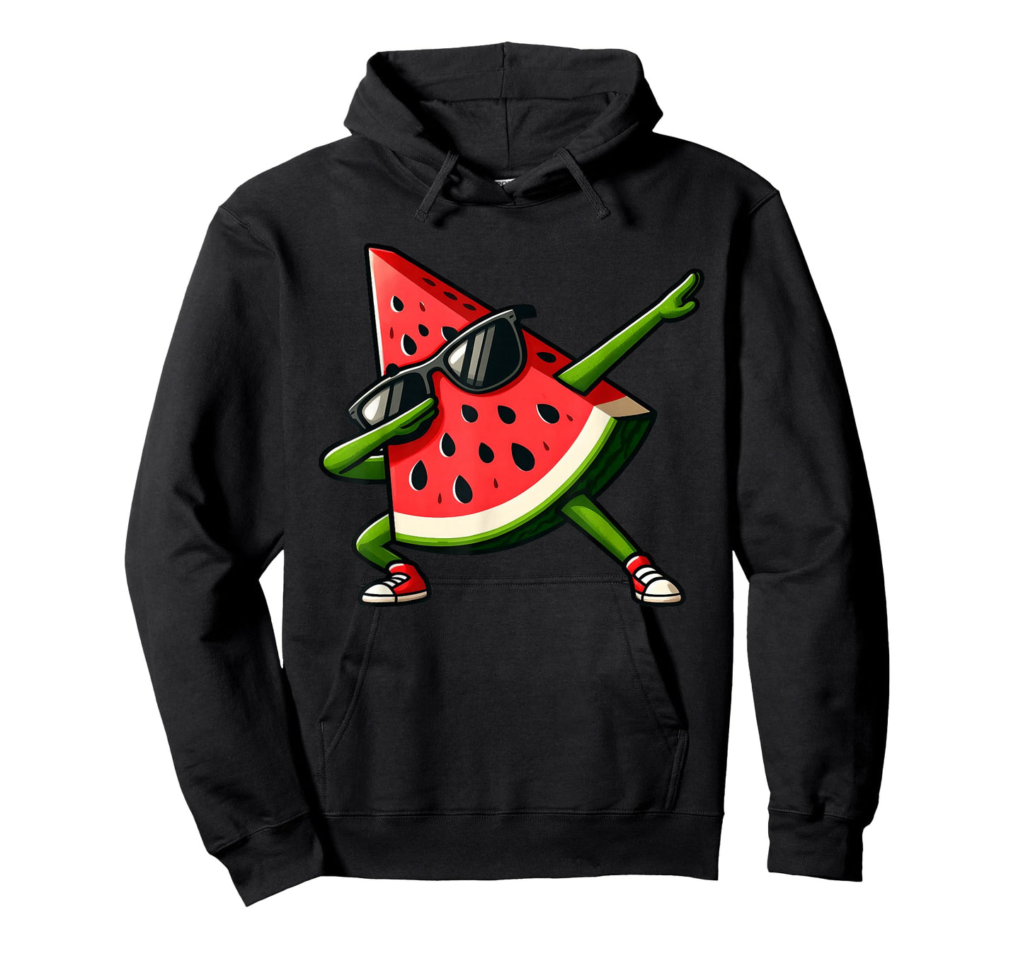 Dabbing Watermelon Kawaii Summer Tropical Fruit Lovers Kids T-Shirt