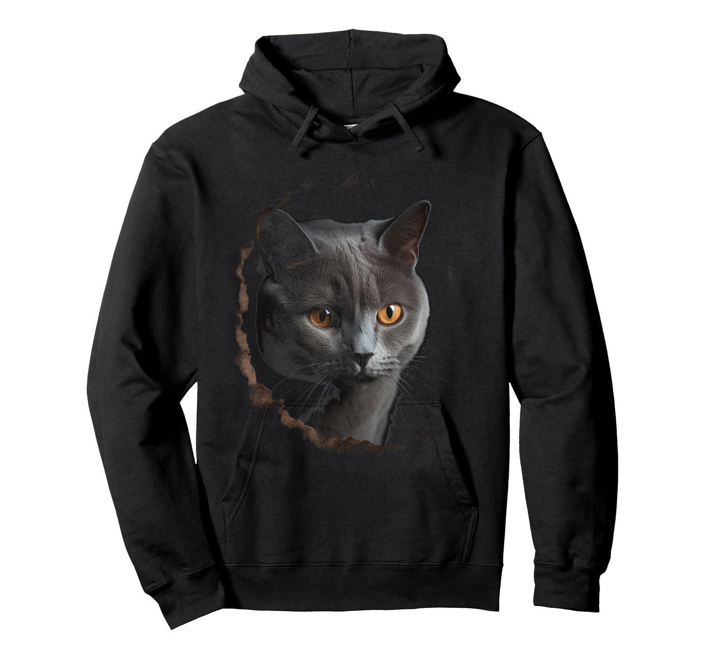 Chartreux Cat Eyes Kitty Kitten Cat Artwork Cat Face T-Shirt