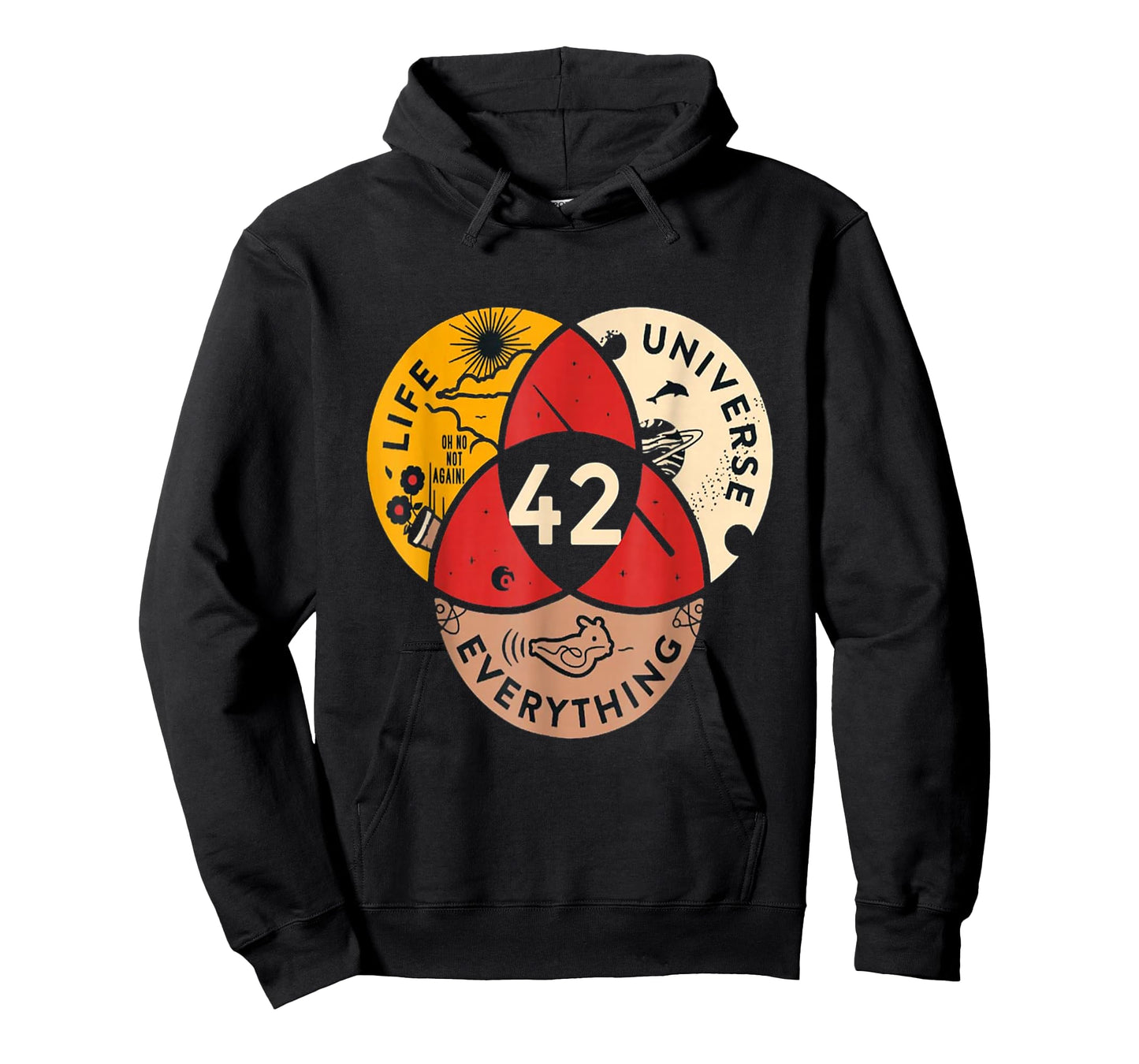 42 Answer to Life Universe and Everything Science Vintage T-Shirt