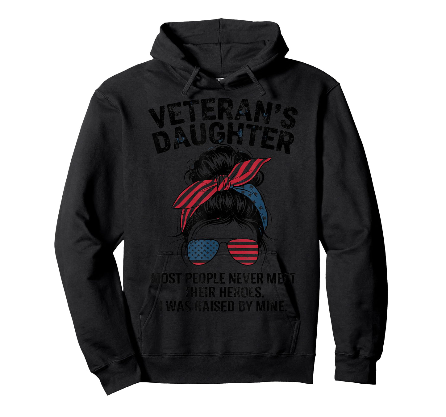 Veteran's Daughter Most People Never Meet Their Heroes Tee T-Shirt
