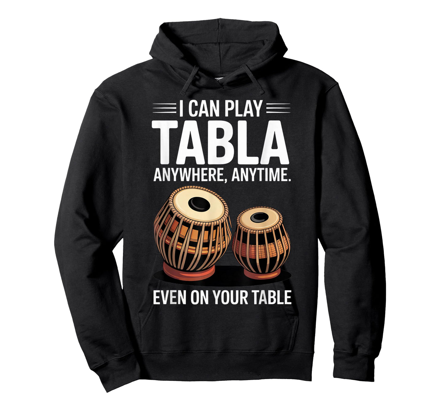 Play Tabla Anywhere Drumming Tablaist Tabla Drum Music Tabla T-Shirt