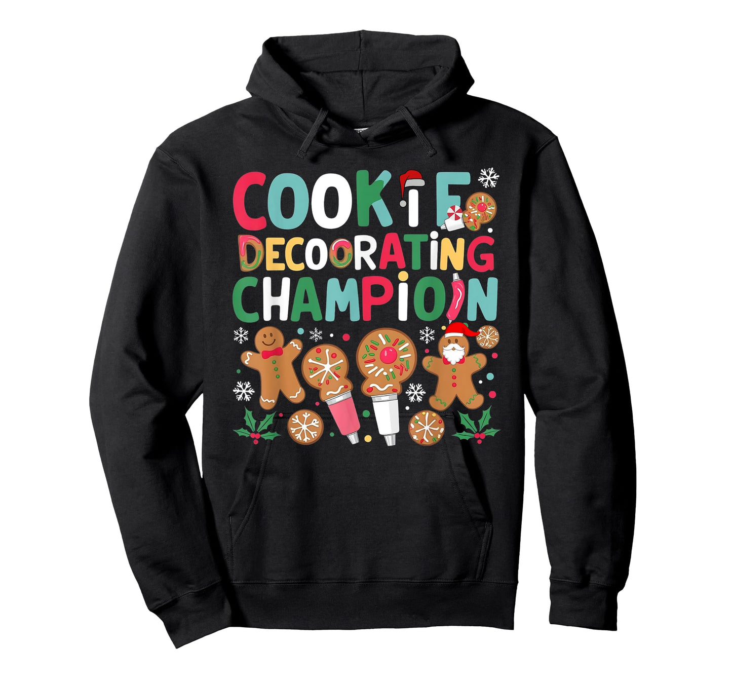 Cookie Decorating Champion Christmas Cookie Baking T-Shirt