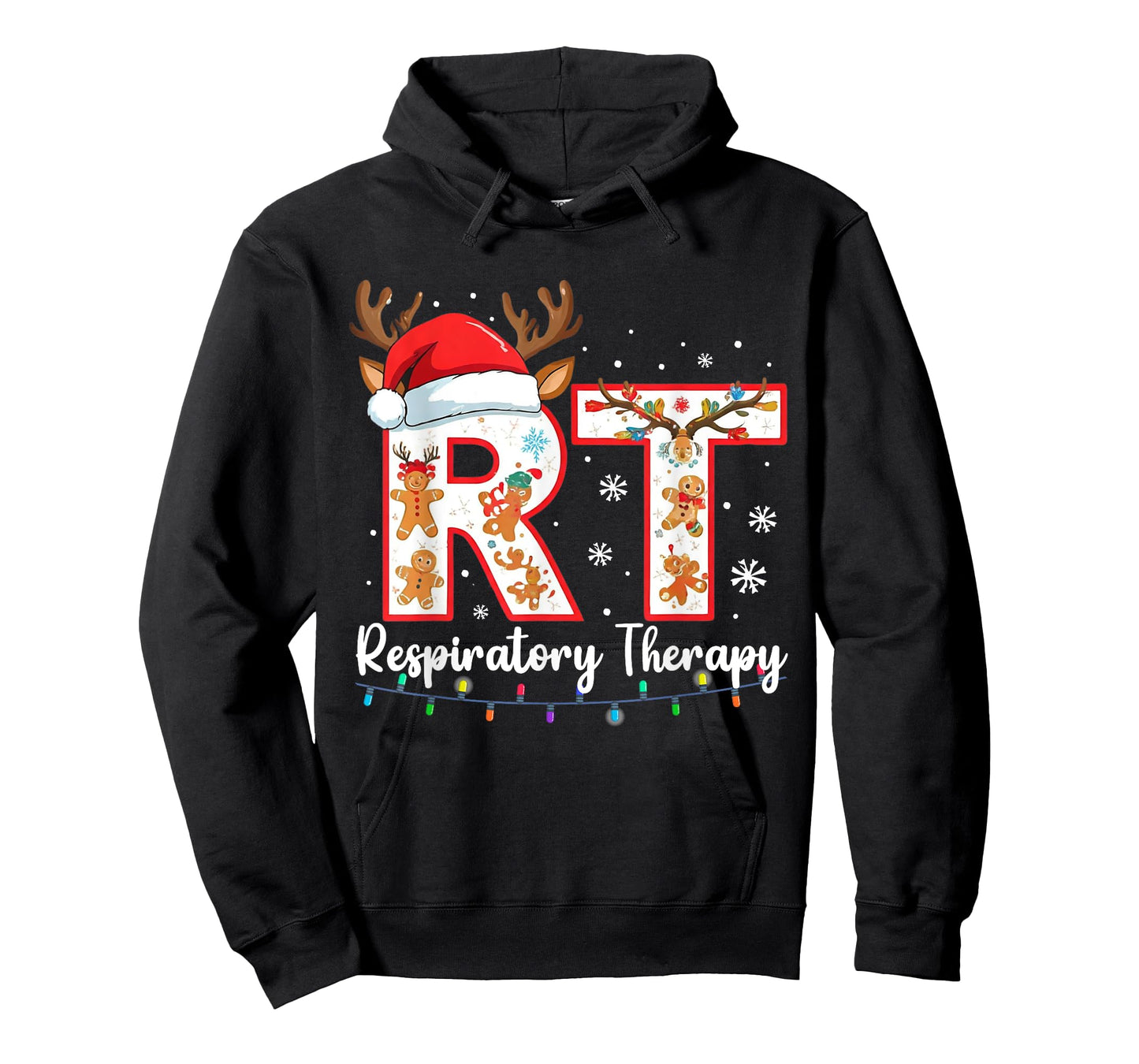 Christmas Nurse Respiratory Therapist Lung Therapy Nursing T-Shirt