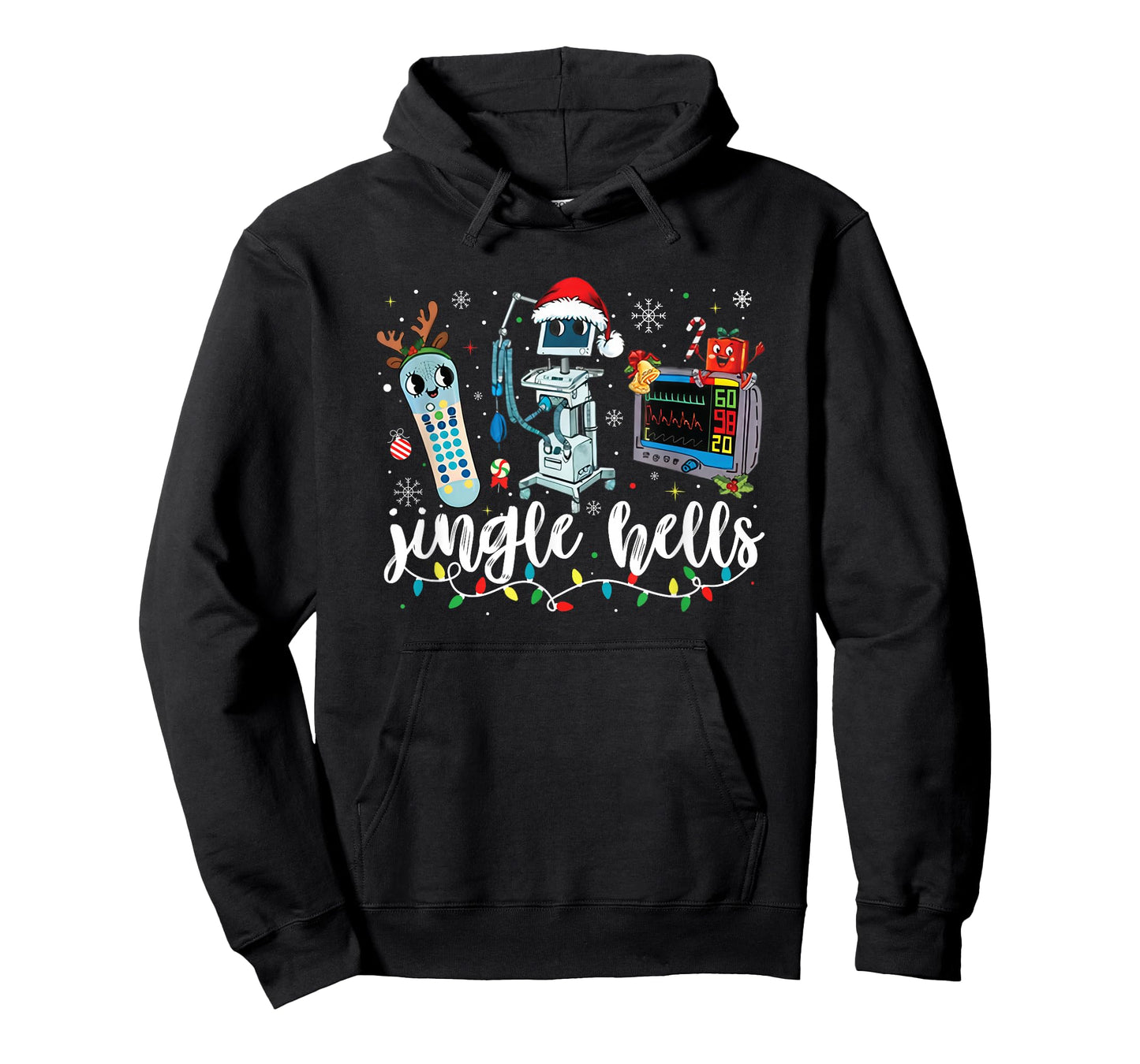 Christmas Nurse Shirt Jingle Bells Nurse Er ICU Nicu Nurse T-Shirt