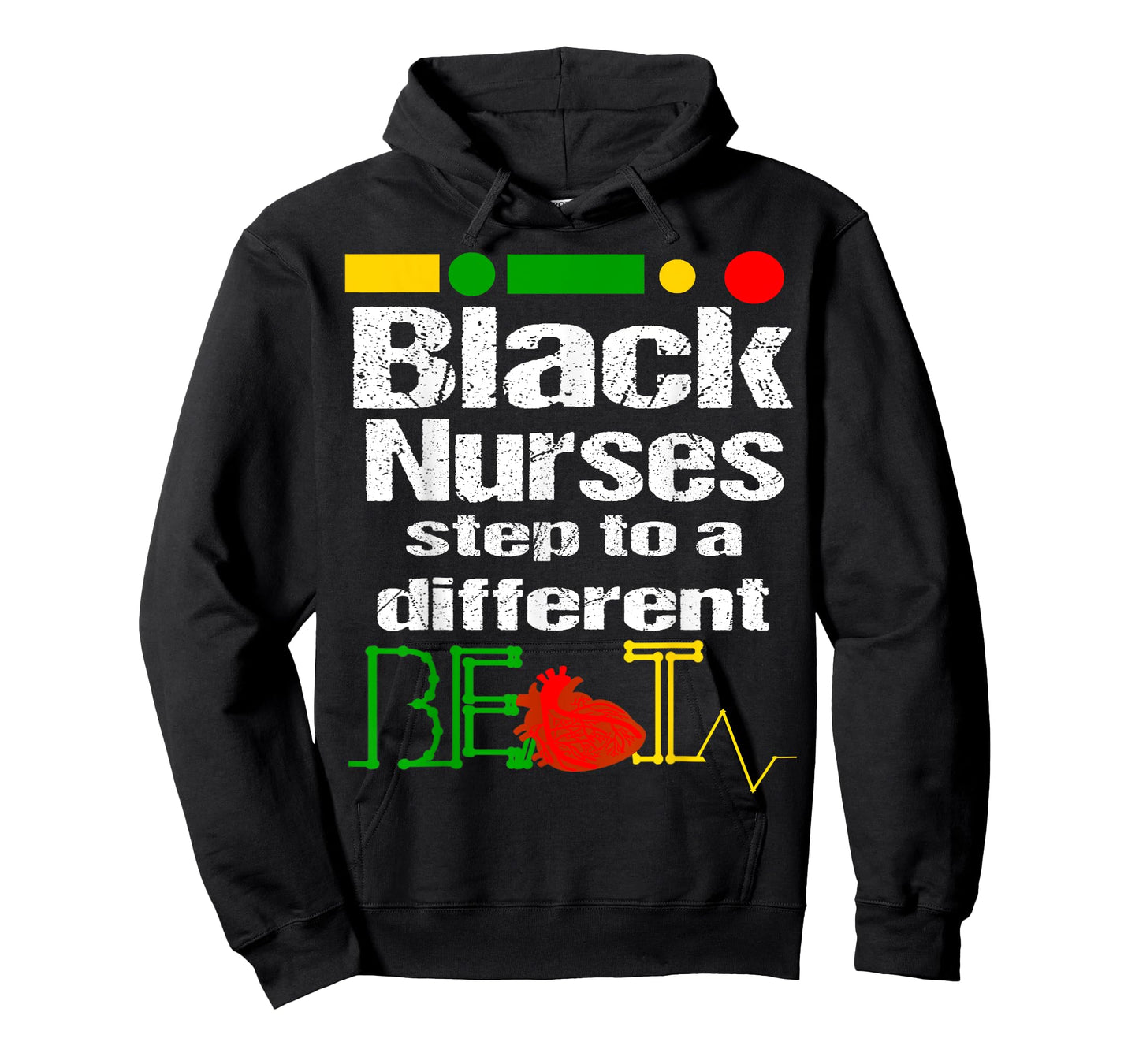 African American Nurse Black History 2023 Pride Afro RN LPN T-Shirt