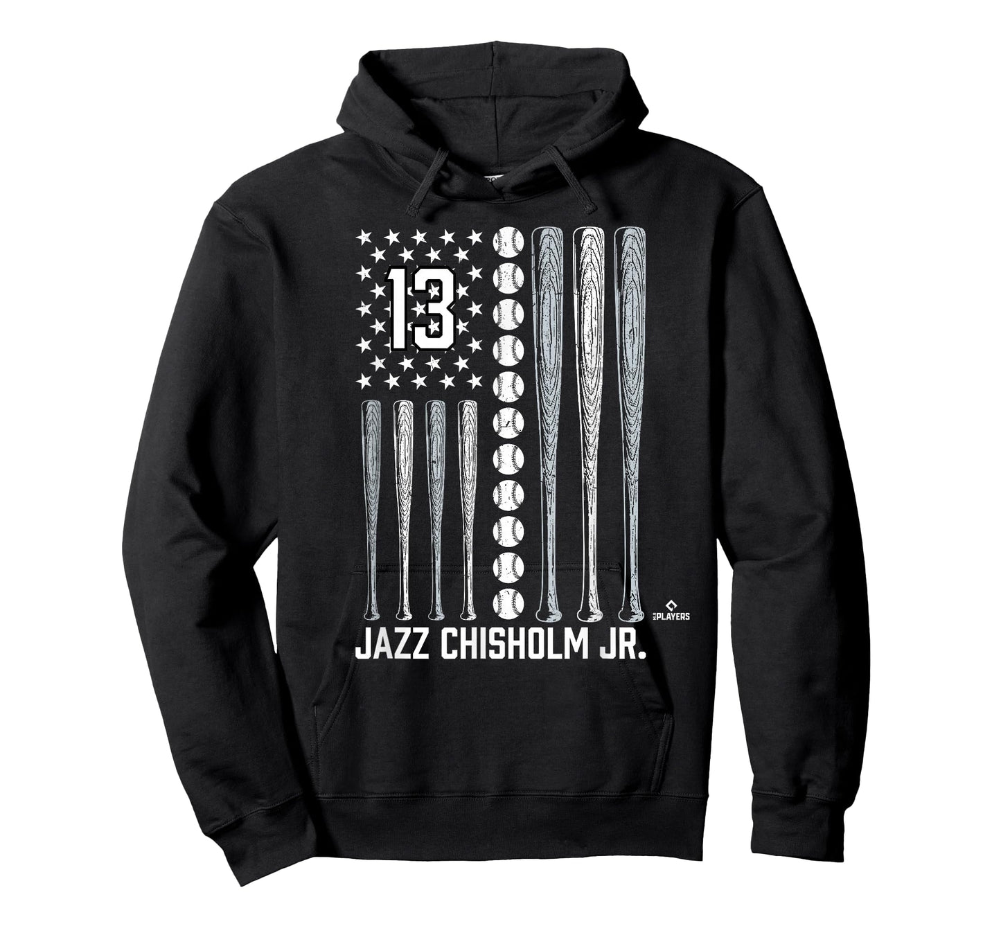 Baseball American Flag Jazz Chisholm Jr. New York Baseball T-Shirt