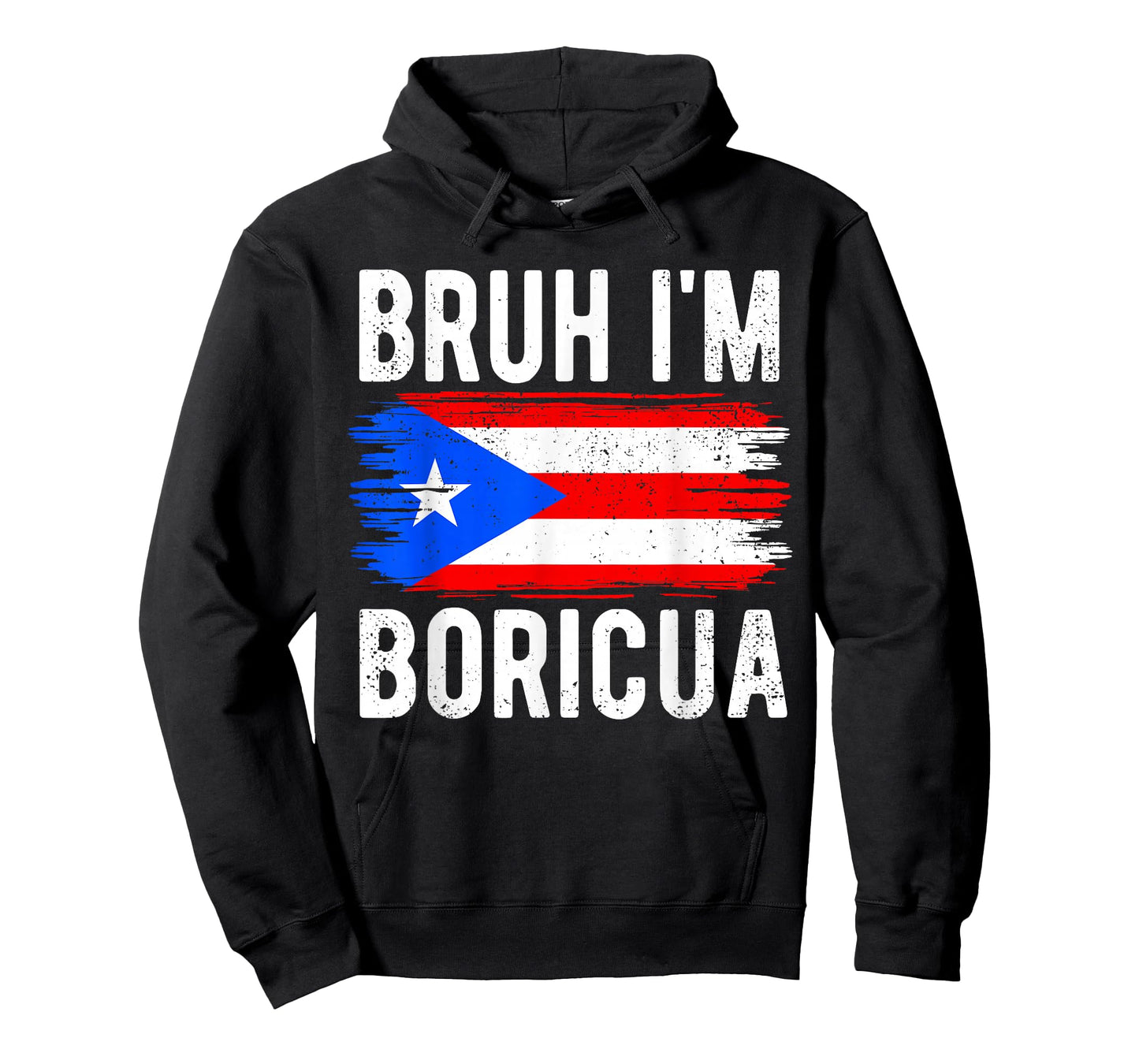 Bruh I'm Boricua Vintage Puerto Rico Funny Boricua Boys Kids T-Shirt