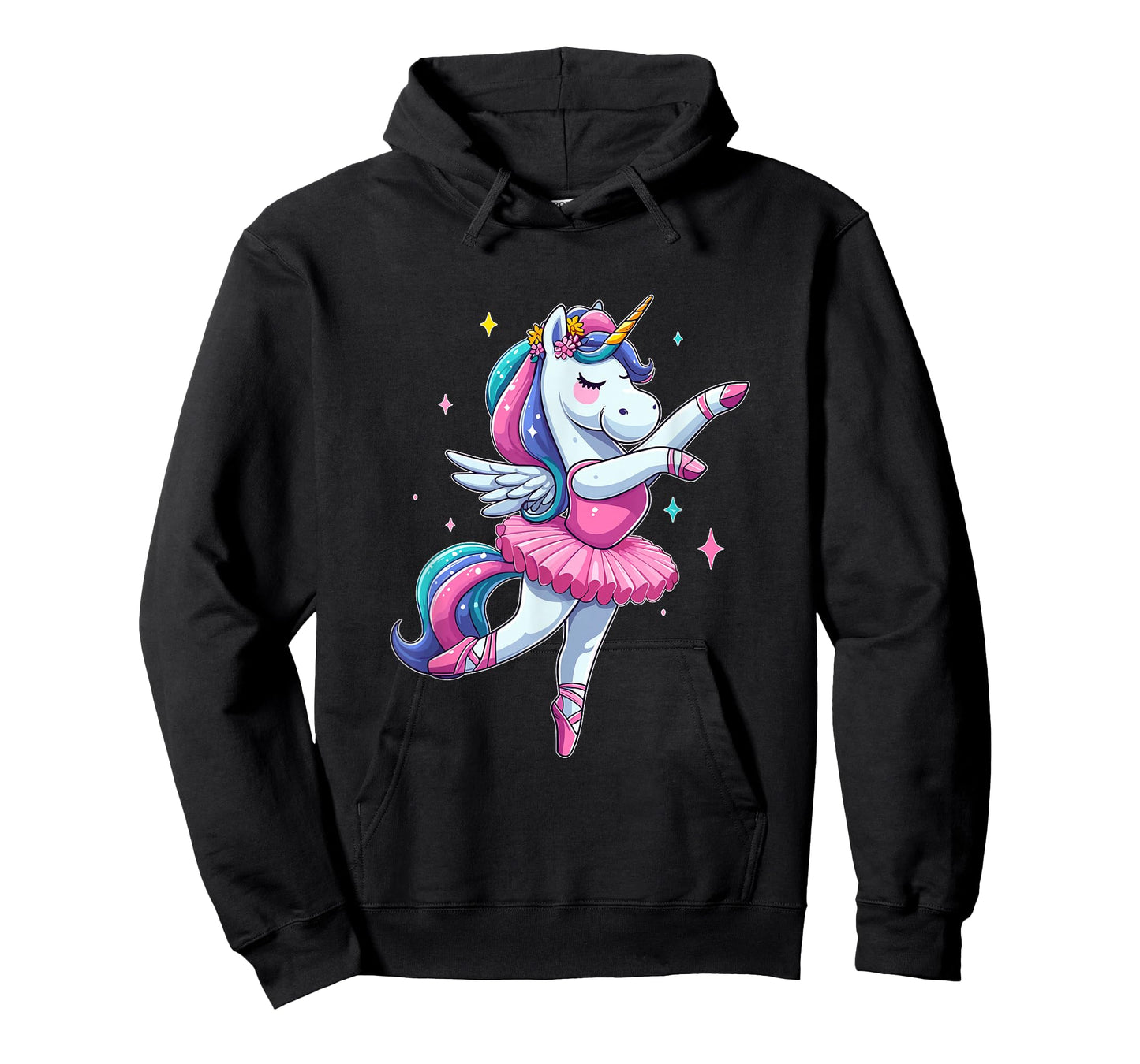 Cute Ballerina Unicorn Ballet Dance Girl T-Shirt