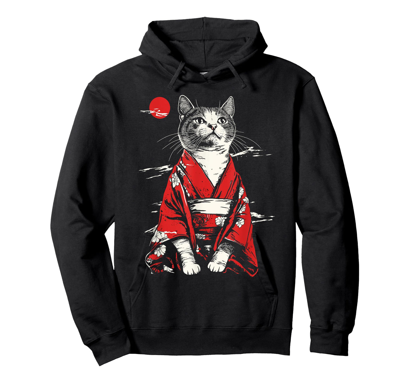 Kawaii Cat Anime Japanese Retro Men Women Kids Funny Cat T-Shirt