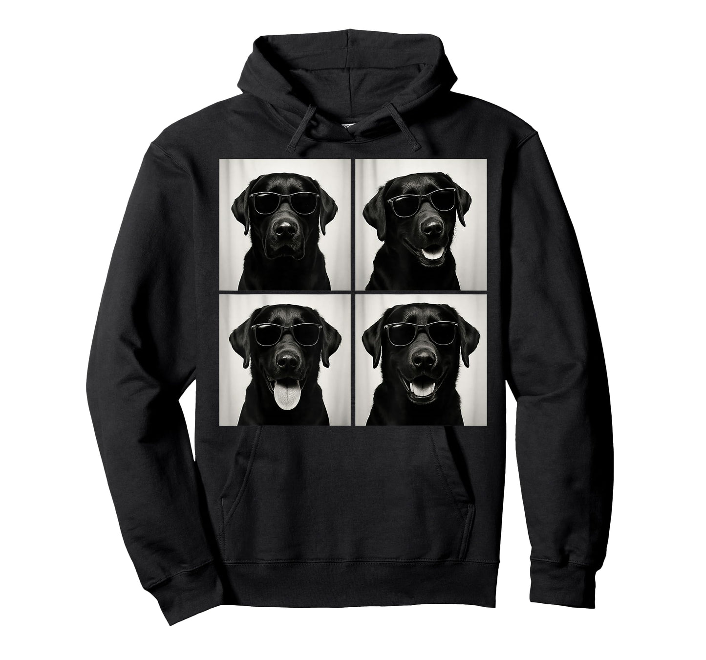 Funny Labrador Dog Lover Cute Black Lab Photo Booth T-Shirt
