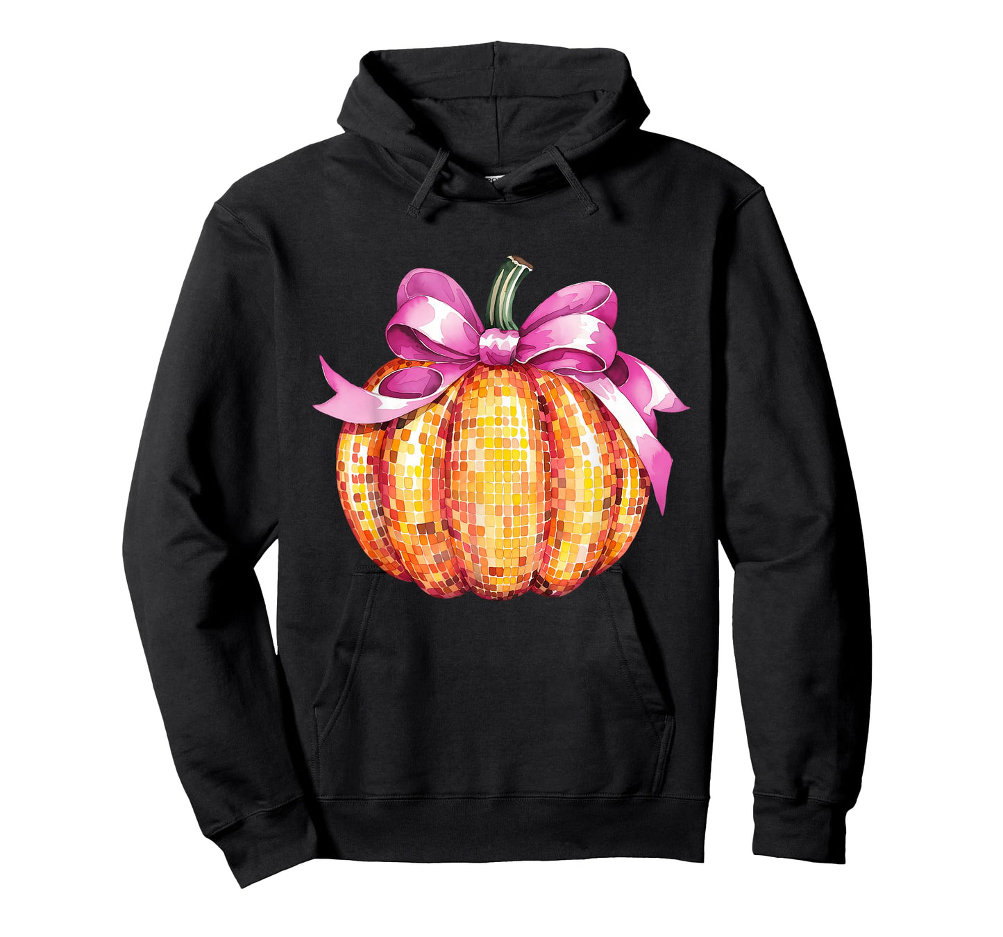 Coquette Pumpkin Pink Bow Fall Y'All Thanksgiving Women Girl T-Shirt