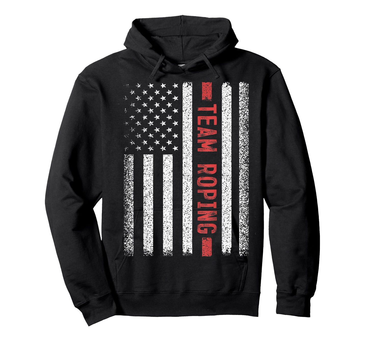team roping American Flag 4th of July T-Shirt