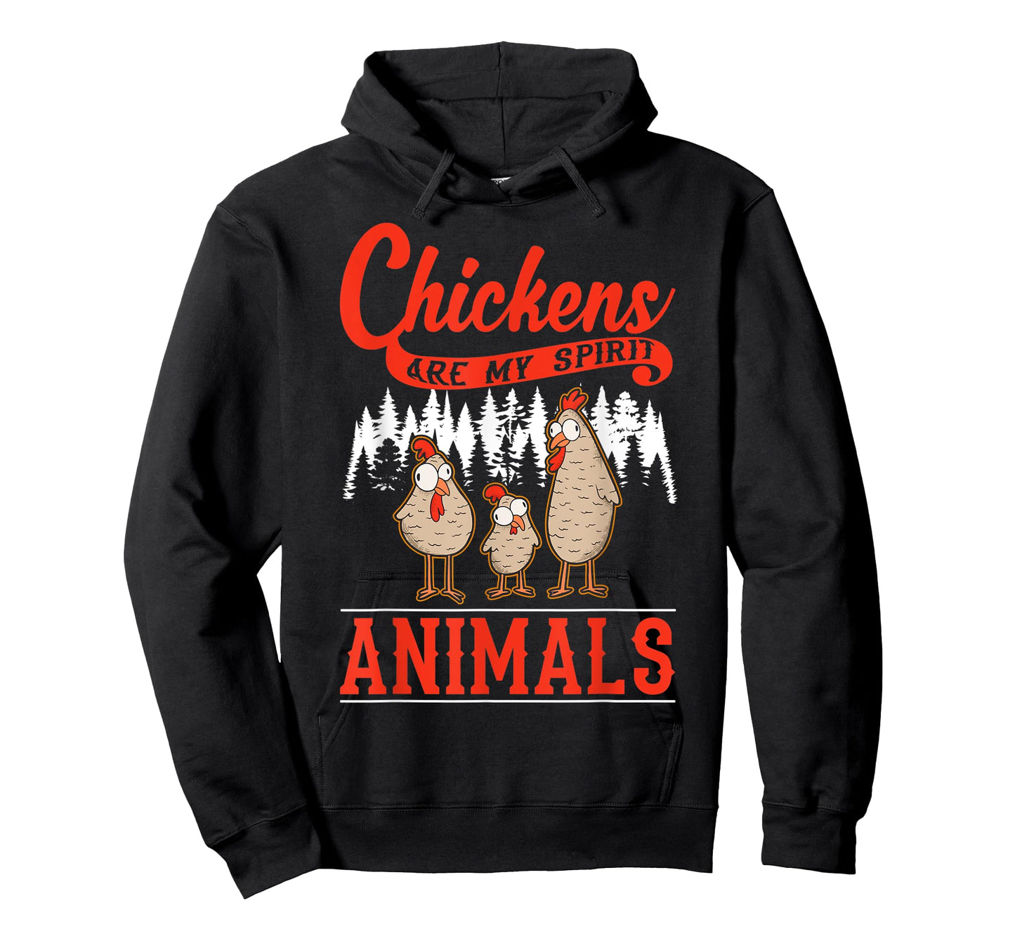 Chickens are my spirit animals Chicken T-Shirt