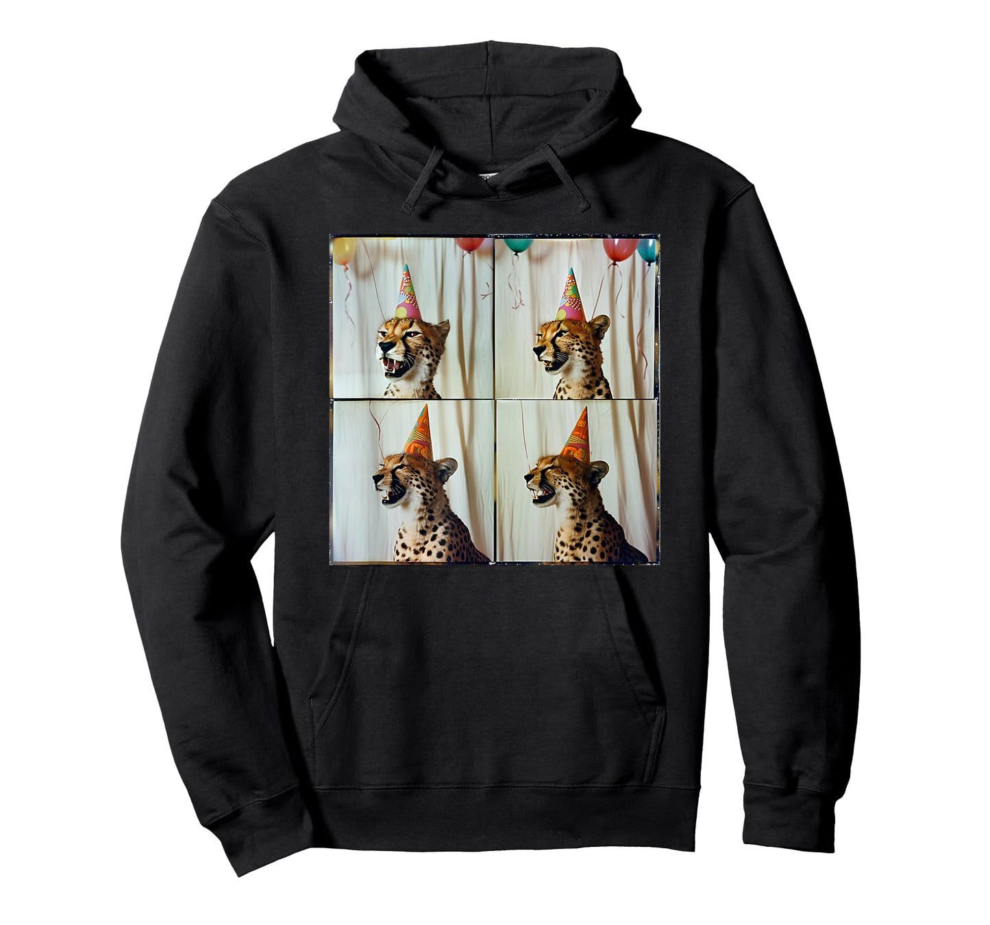 African Cheetah Lover Colorful Safari Animal Birthday T-Shirt